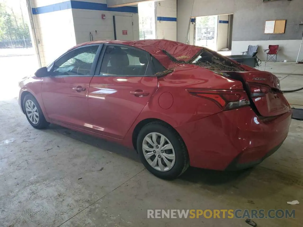 2 Фотография поврежденного автомобиля 3KPC24A66ME138088 HYUNDAI ACCENT 2021
