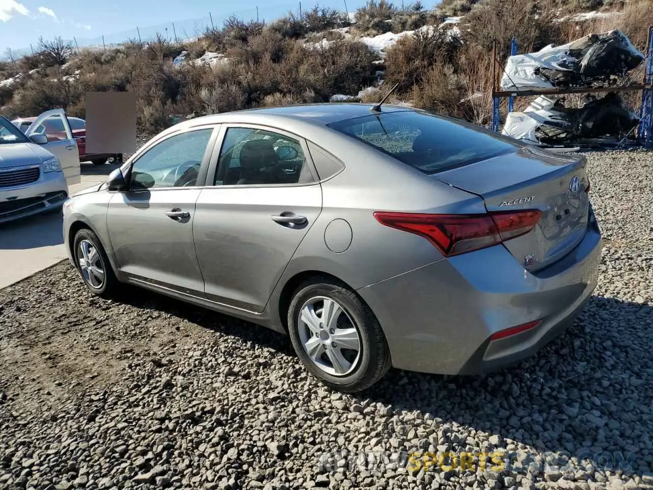 2 Фотография поврежденного автомобиля 3KPC24A66ME138298 HYUNDAI ACCENT 2021