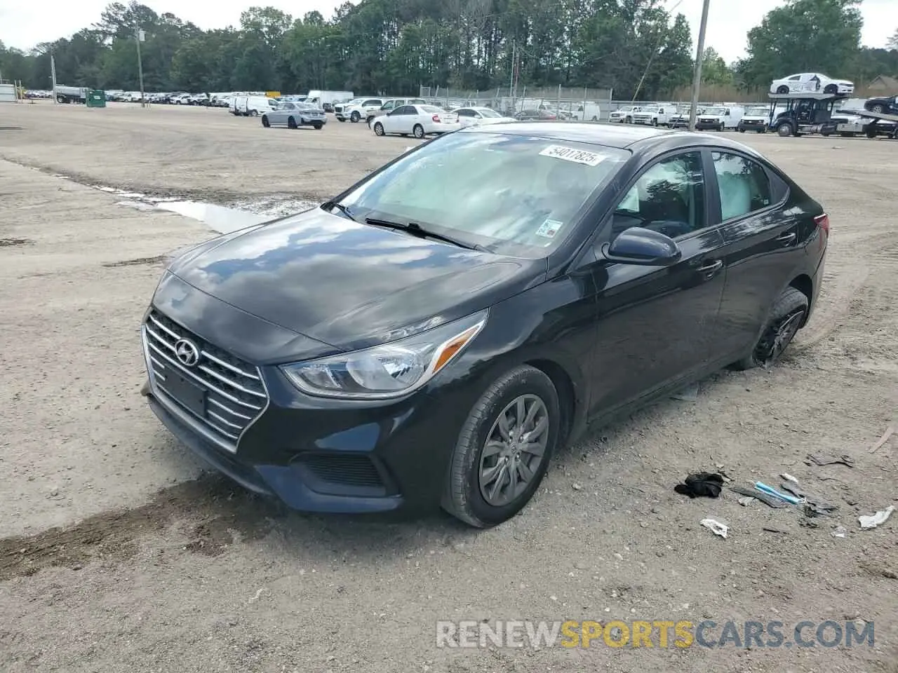 1 Фотография поврежденного автомобиля 3KPC24A66ME143534 HYUNDAI ACCENT 2021