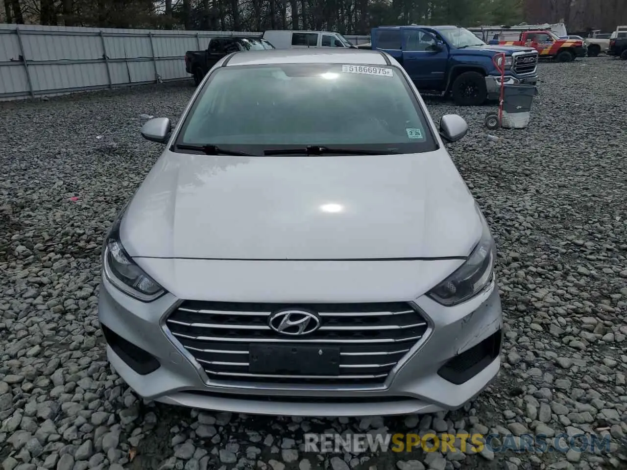 5 Фотография поврежденного автомобиля 3KPC24A67ME131120 HYUNDAI ACCENT 2021
