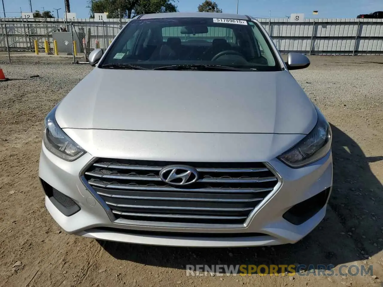 5 Photograph of a damaged car 3KPC24A67ME132476 HYUNDAI ACCENT 2021