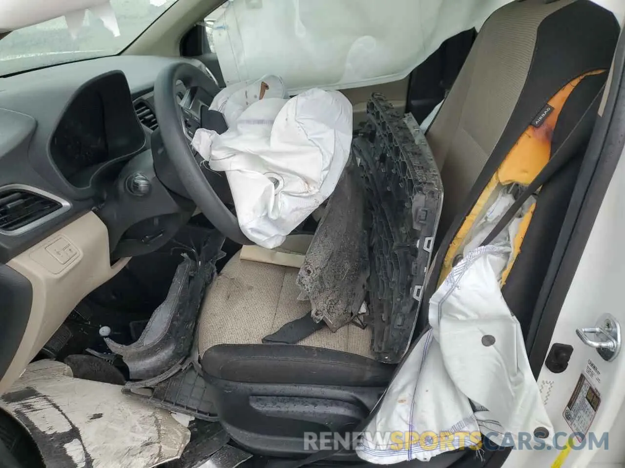 7 Photograph of a damaged car 3KPC24A67ME139296 HYUNDAI ACCENT 2021