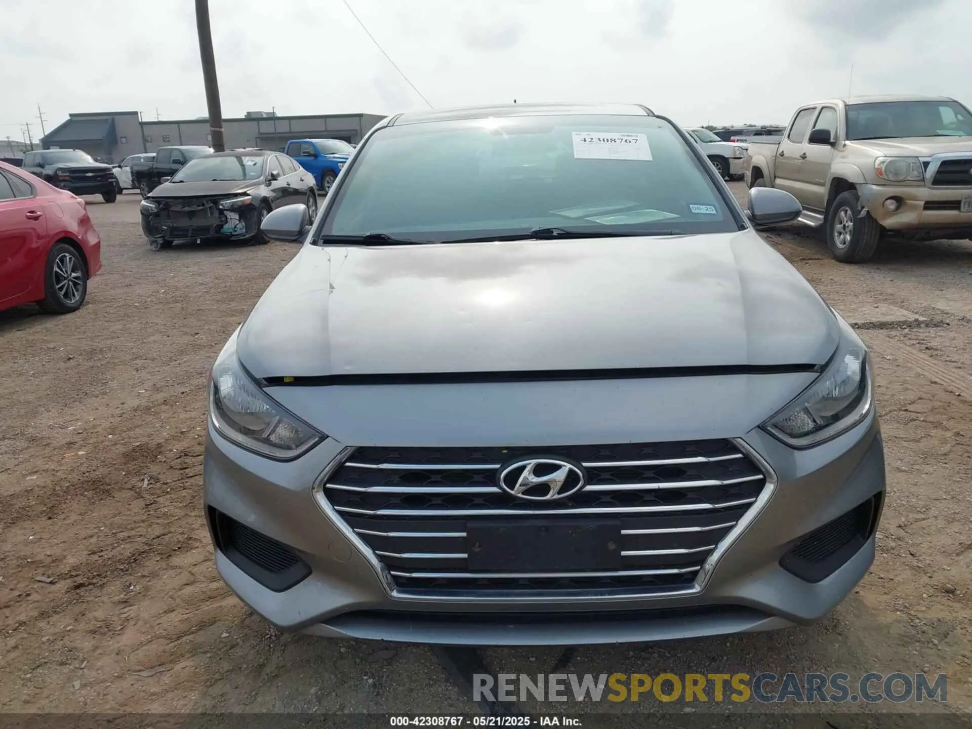 12 Фотография поврежденного автомобиля 3KPC24A67ME144353 HYUNDAI ACCENT 2021
