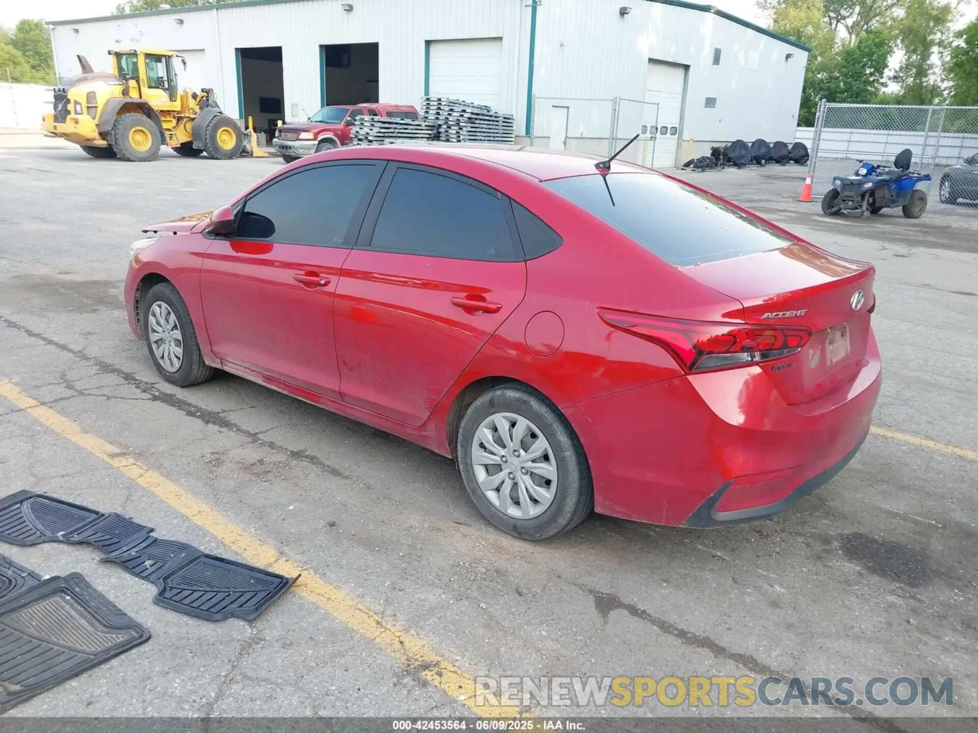 3 Photograph of a damaged car 3KPC24A67ME146362 HYUNDAI ACCENT 2021
