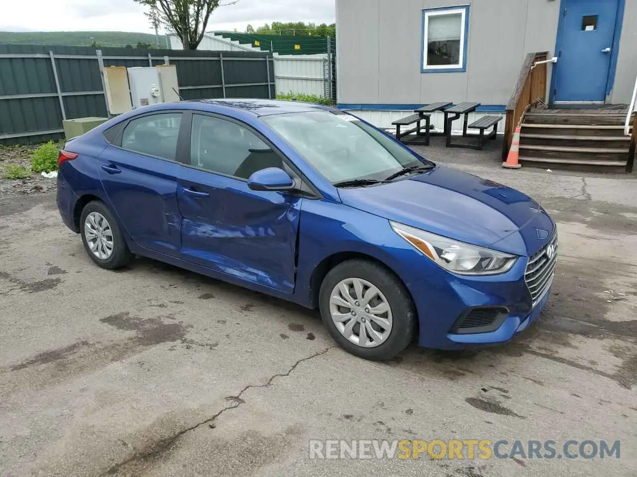4 Фотография поврежденного автомобиля 3KPC24A67ME150573 HYUNDAI ACCENT 2021