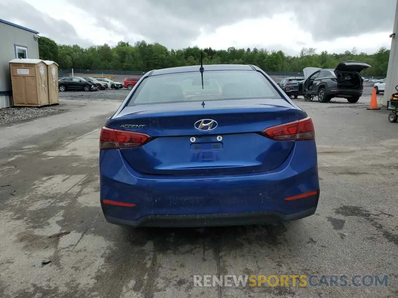 6 Фотография поврежденного автомобиля 3KPC24A67ME150573 HYUNDAI ACCENT 2021