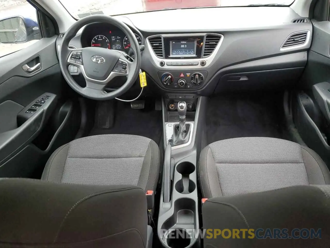 8 Фотография поврежденного автомобиля 3KPC24A67ME150573 HYUNDAI ACCENT 2021