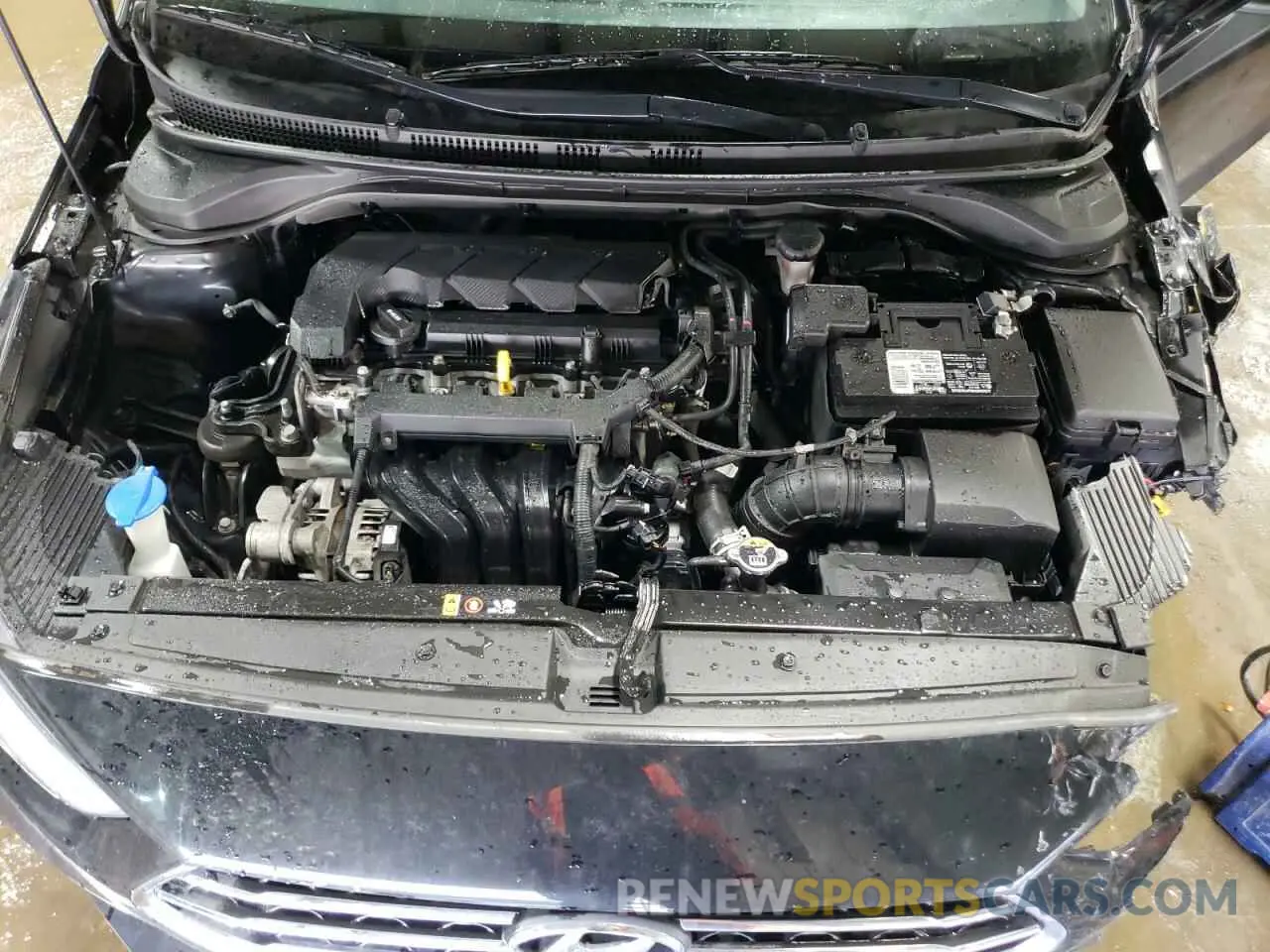 11 Photograph of a damaged car 3KPC24A68ME132390 HYUNDAI ACCENT 2021