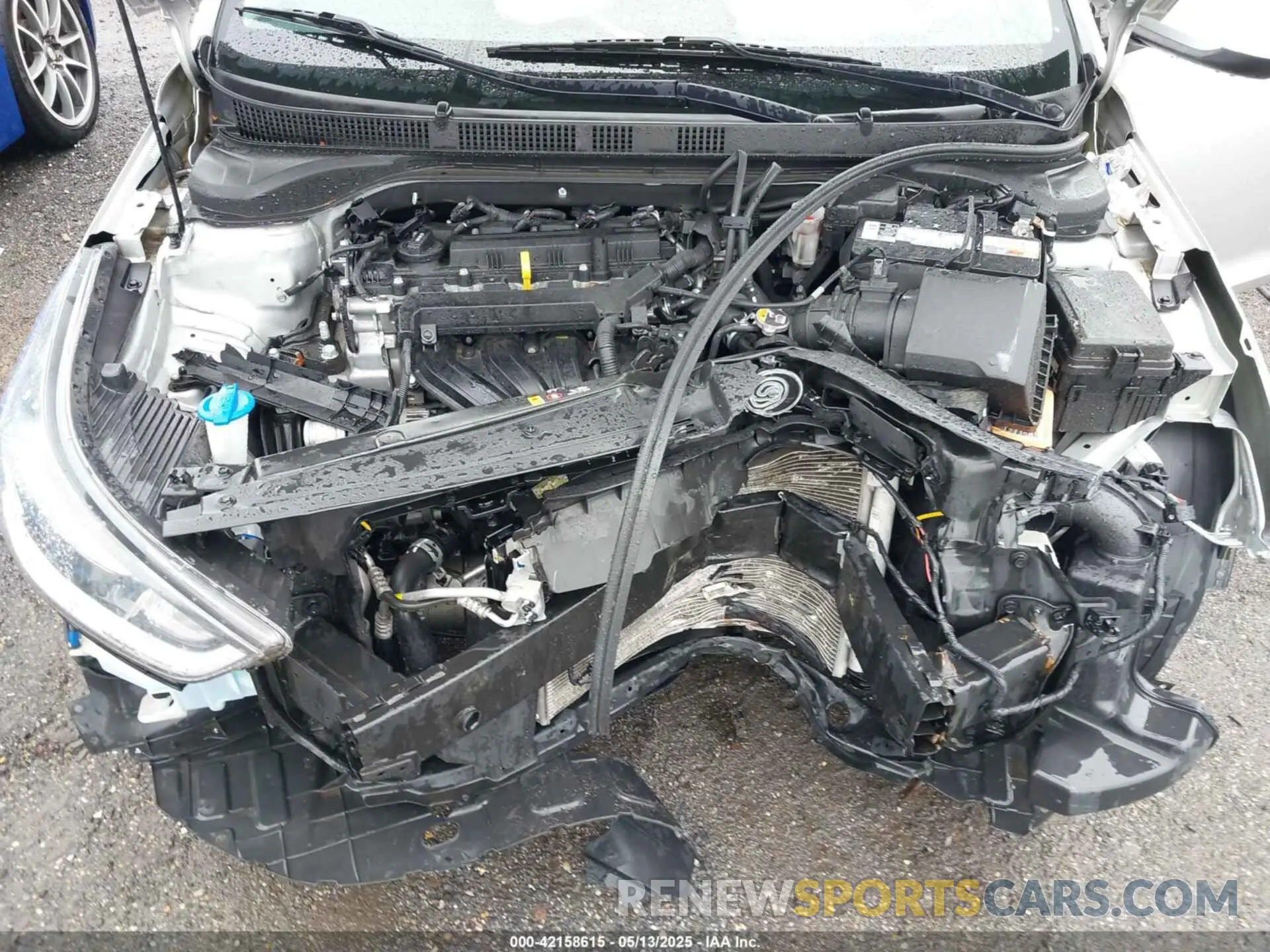10 Photograph of a damaged car 3KPC24A68ME137279 HYUNDAI ACCENT 2021
