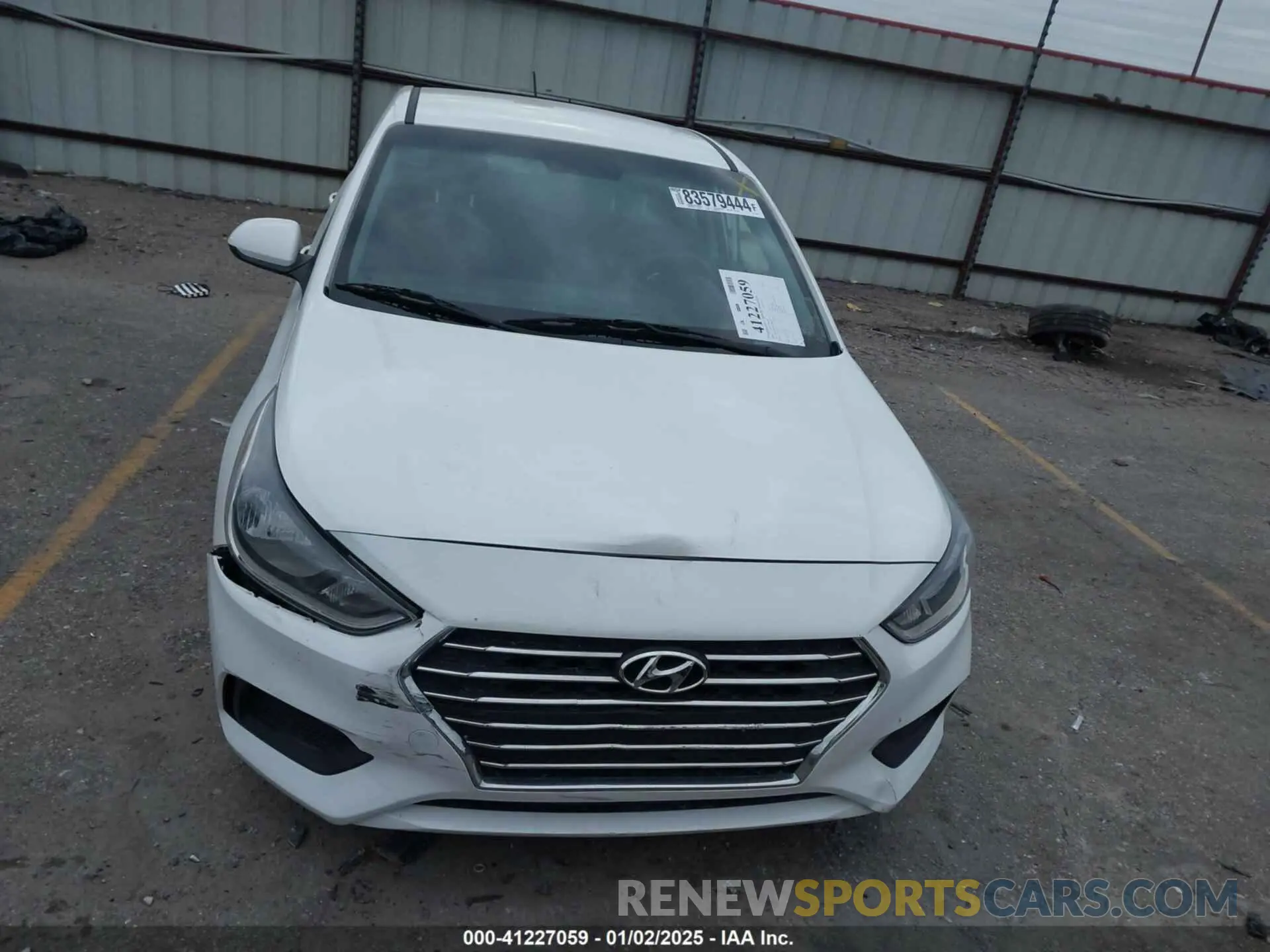 12 Photograph of a damaged car 3KPC24A69ME130602 HYUNDAI ACCENT 2021