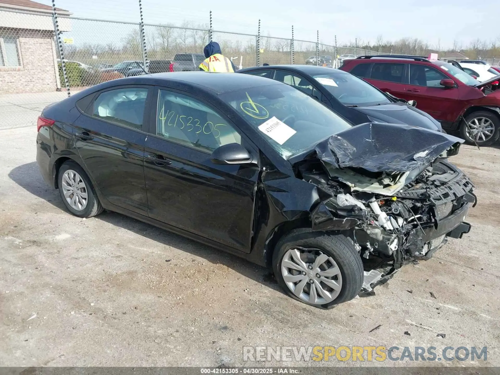 1 Фотография поврежденного автомобиля 3KPC24A69ME135802 HYUNDAI ACCENT 2021