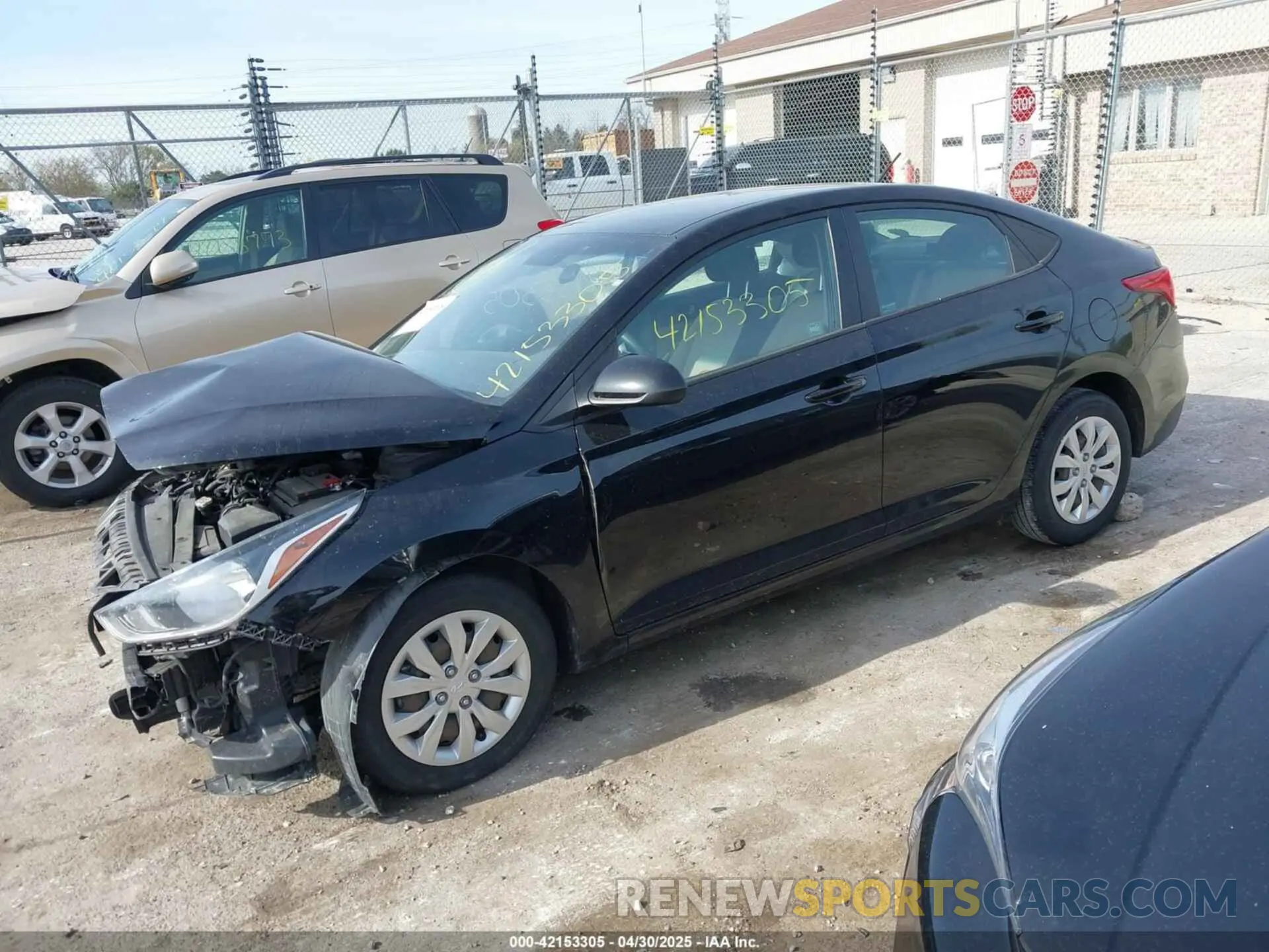 2 Фотография поврежденного автомобиля 3KPC24A69ME135802 HYUNDAI ACCENT 2021