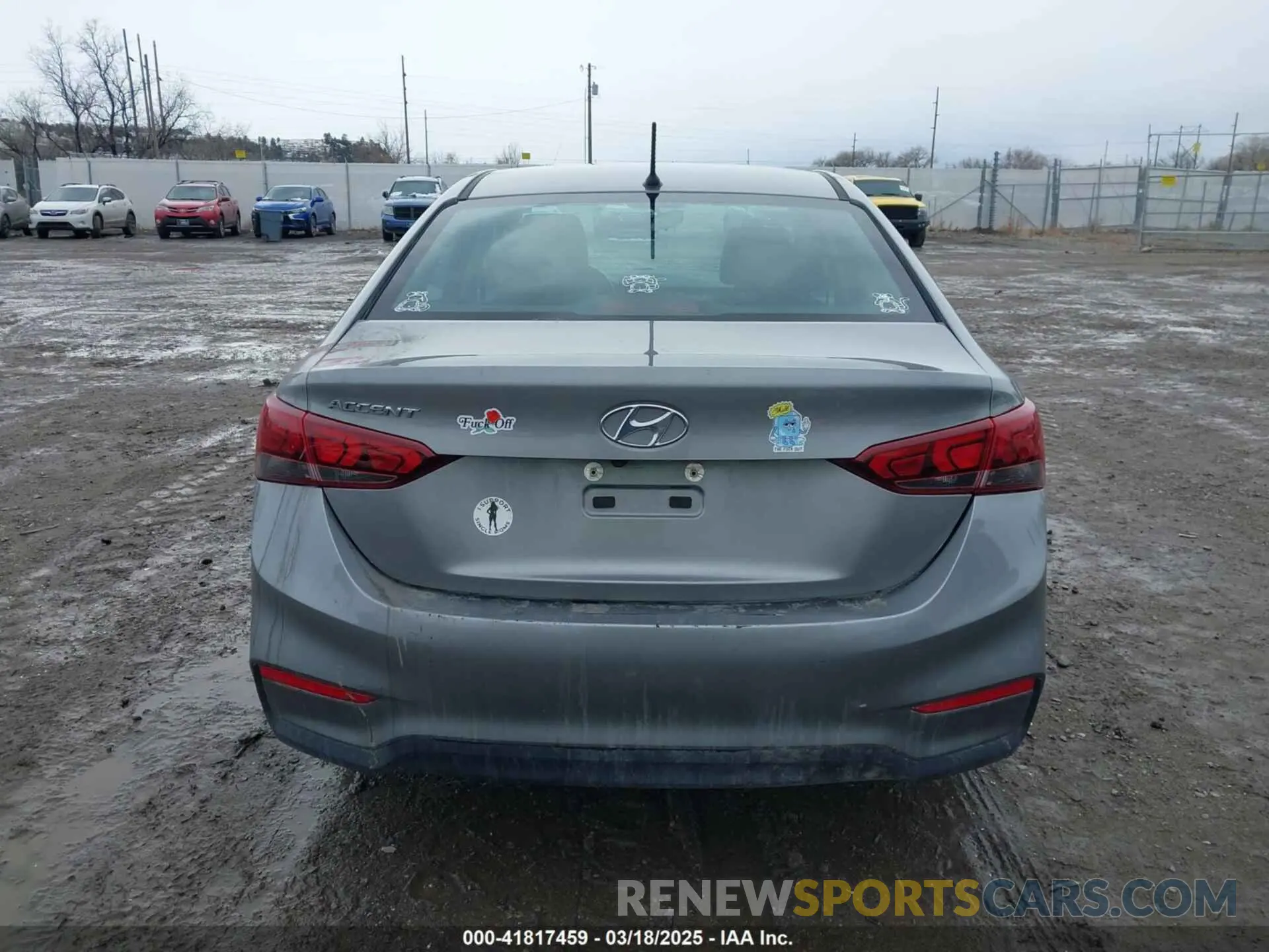 16 Photograph of a damaged car 3KPC24A69ME140322 HYUNDAI ACCENT 2021