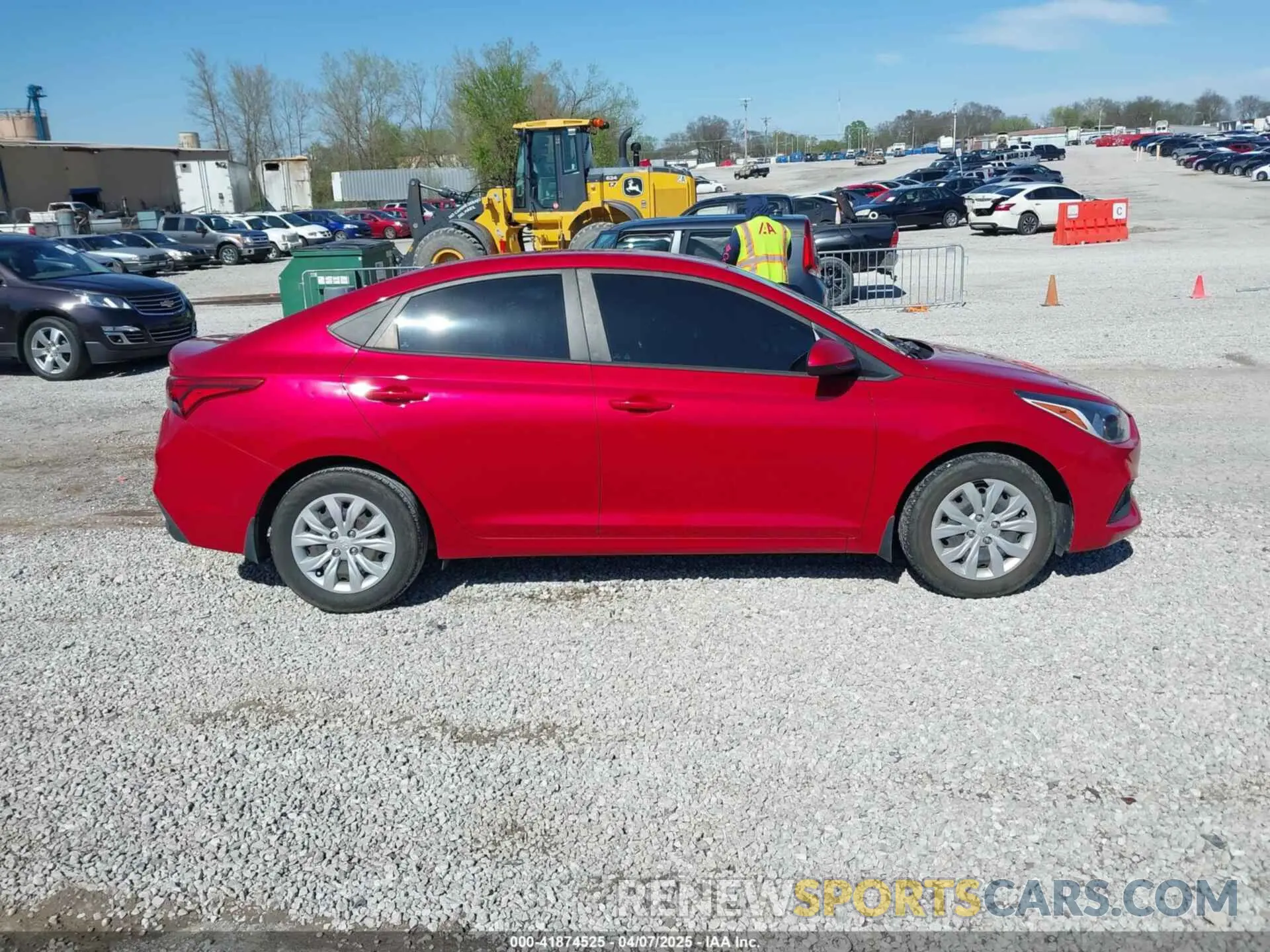 13 Photograph of a damaged car 3KPC24A69ME140546 HYUNDAI ACCENT 2021