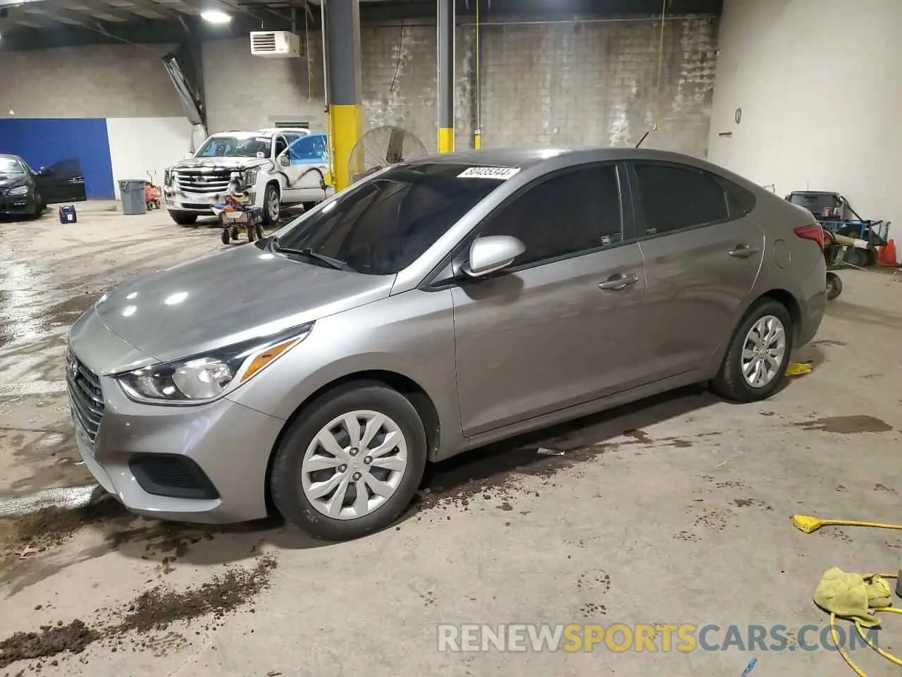 1 Photograph of a damaged car 3KPC24A69ME143978 HYUNDAI ACCENT 2021