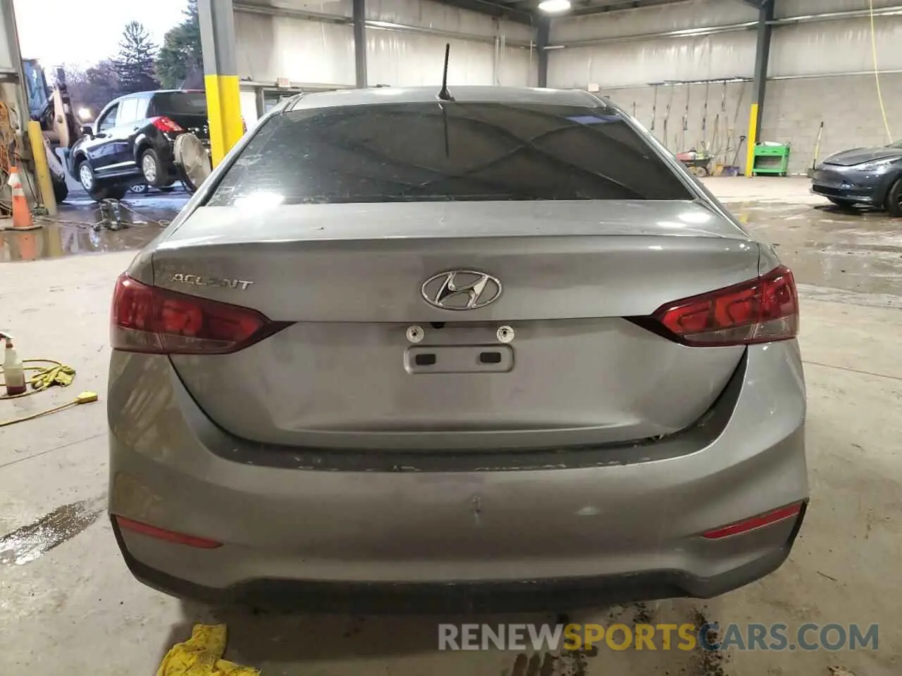 6 Photograph of a damaged car 3KPC24A69ME143978 HYUNDAI ACCENT 2021