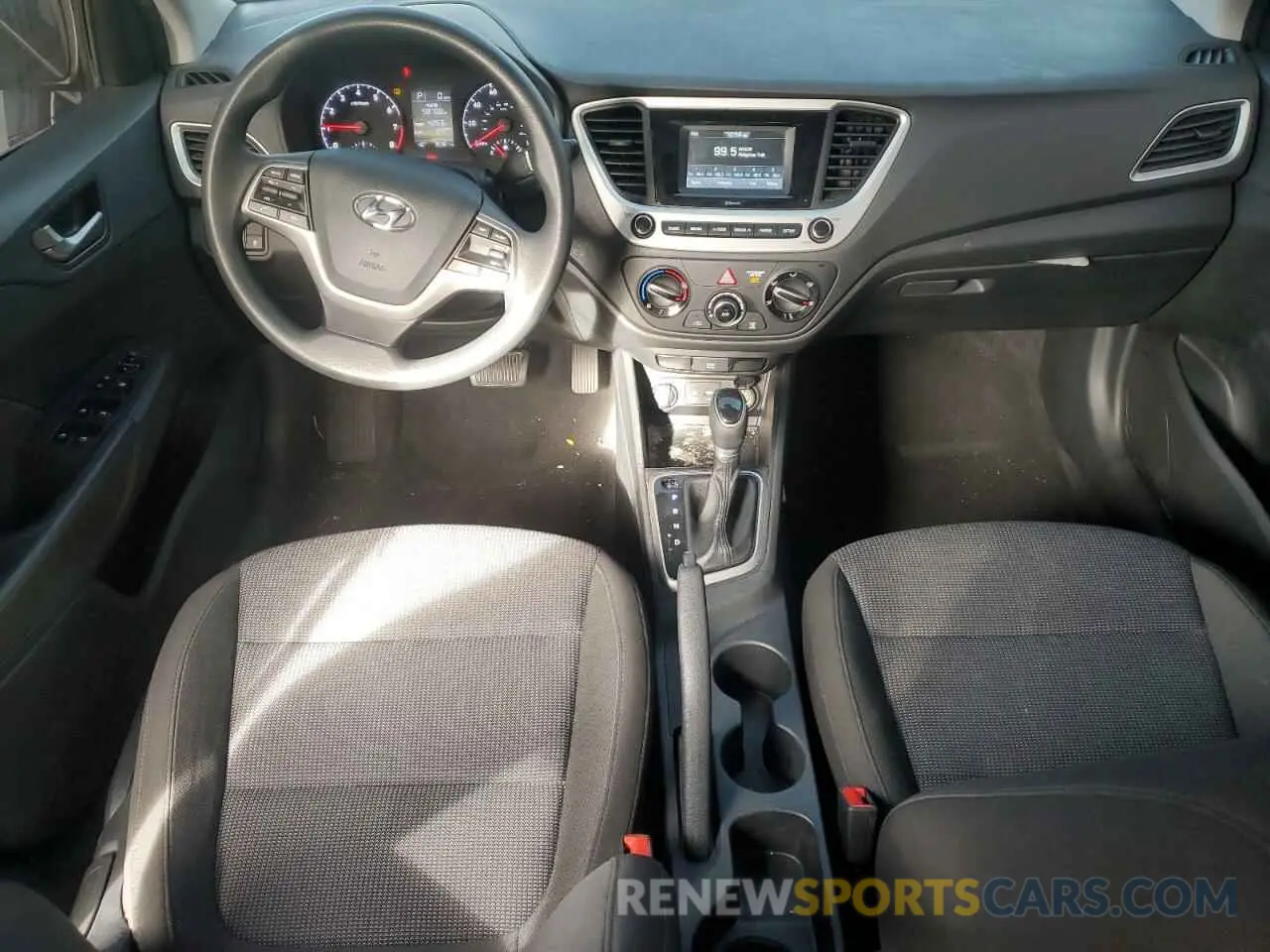 8 Photograph of a damaged car 3KPC24A69ME143978 HYUNDAI ACCENT 2021