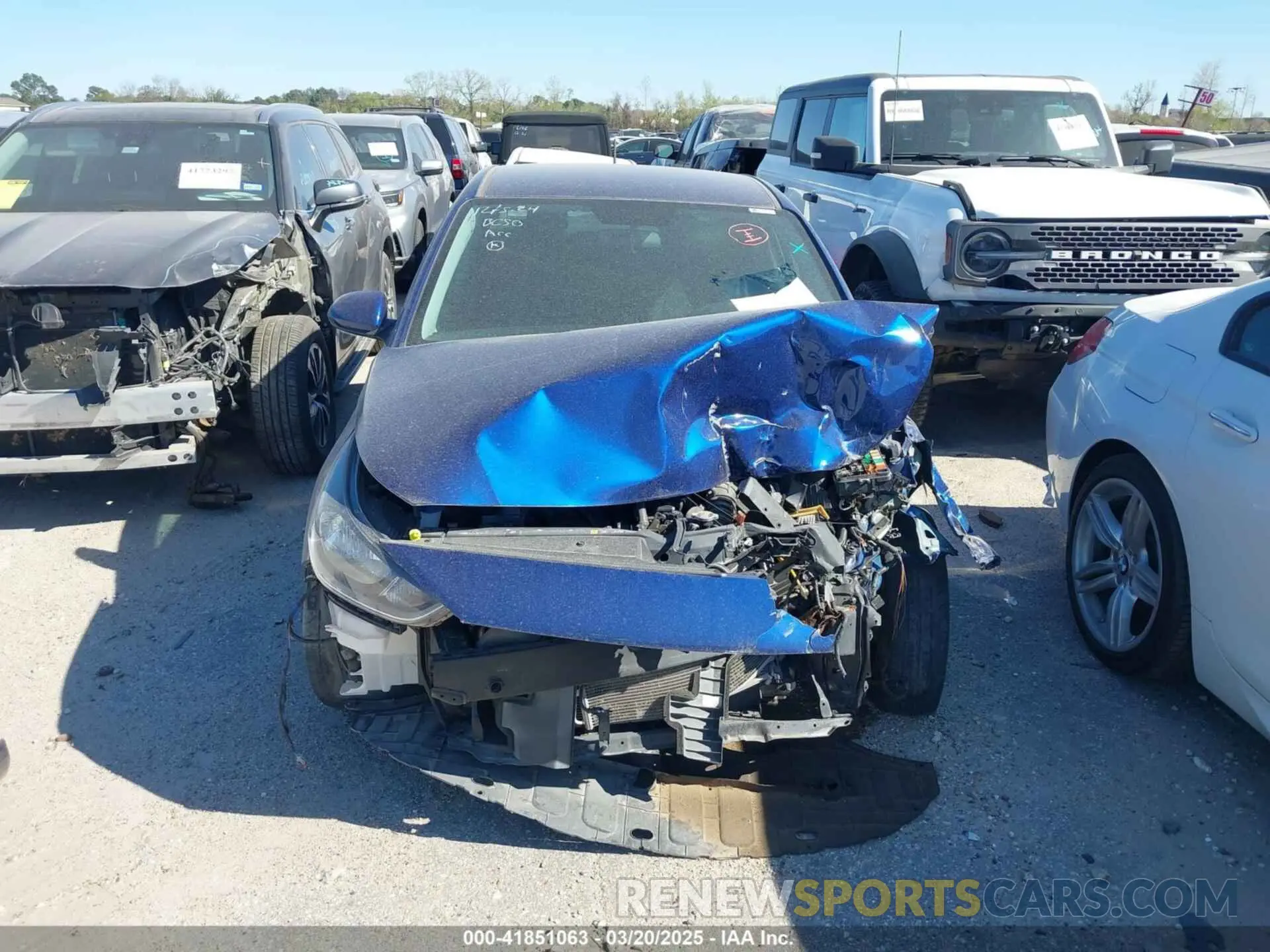 13 Photograph of a damaged car 3KPC24A69ME146153 HYUNDAI ACCENT 2021