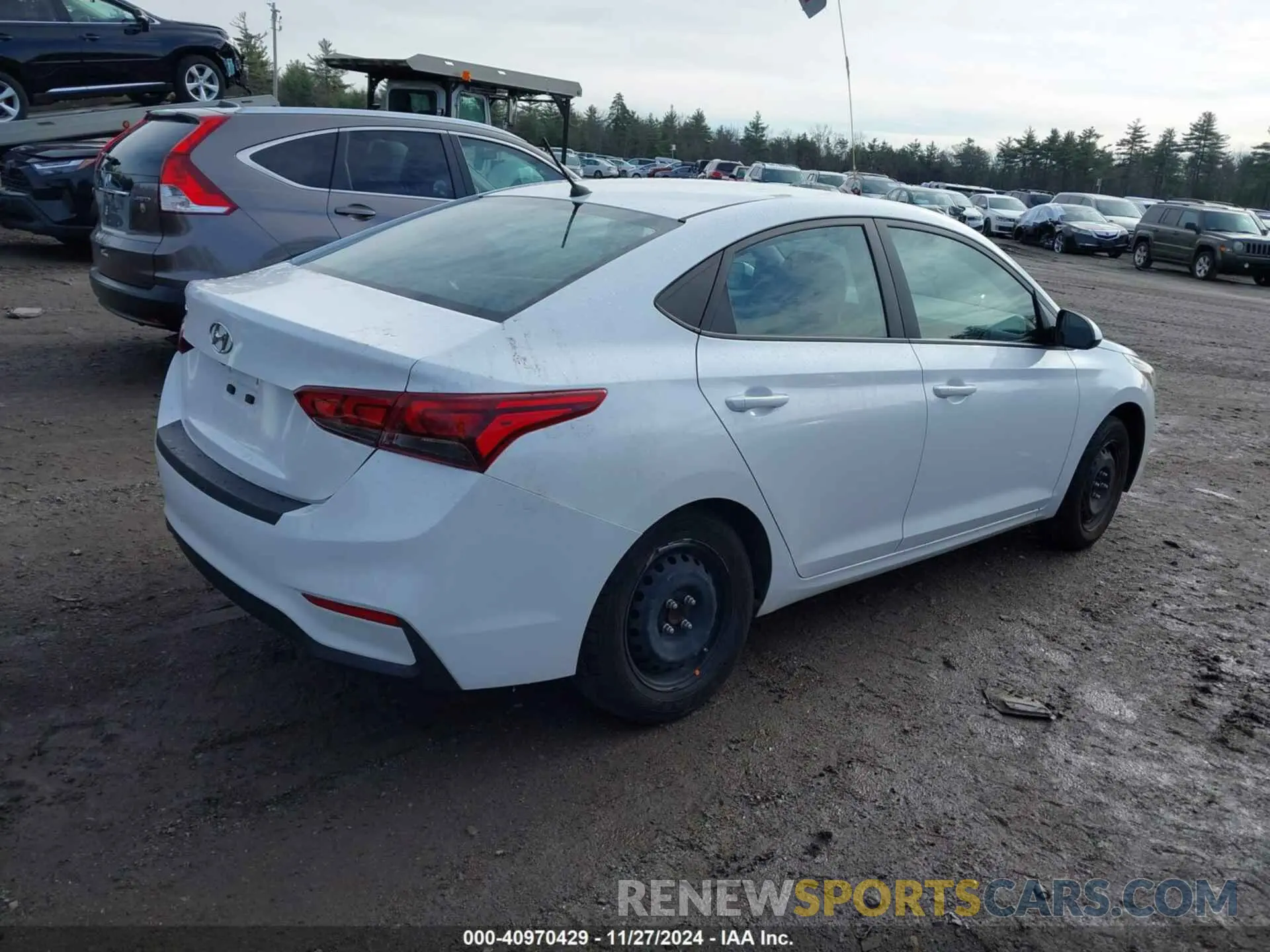 4 Фотография поврежденного автомобиля 3KPC24A69ME149960 HYUNDAI ACCENT 2021