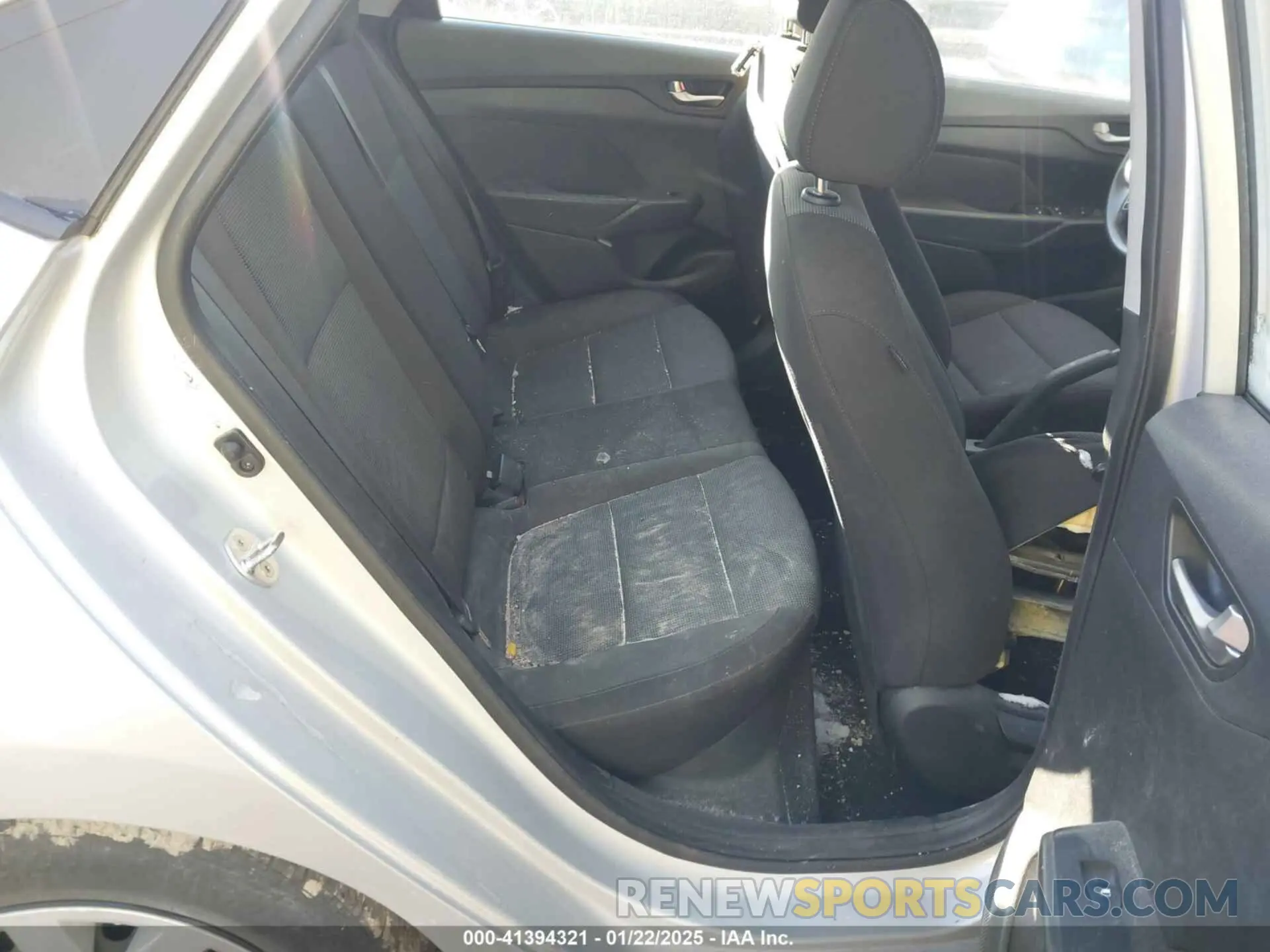 8 Photograph of a damaged car 3KPC24A6XME134920 HYUNDAI ACCENT 2021