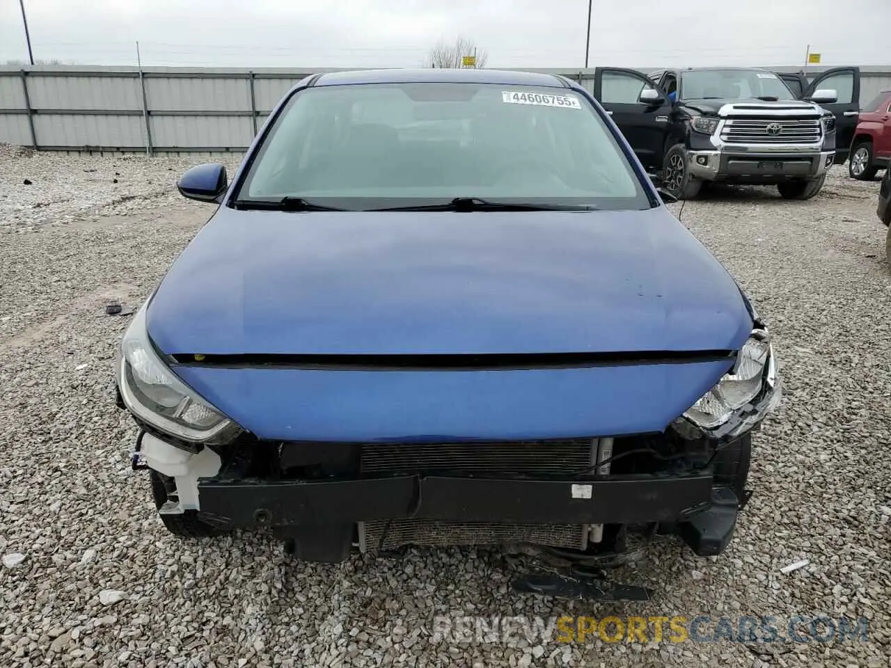 5 Photograph of a damaged car 3KPC24A6XME138675 HYUNDAI ACCENT 2021