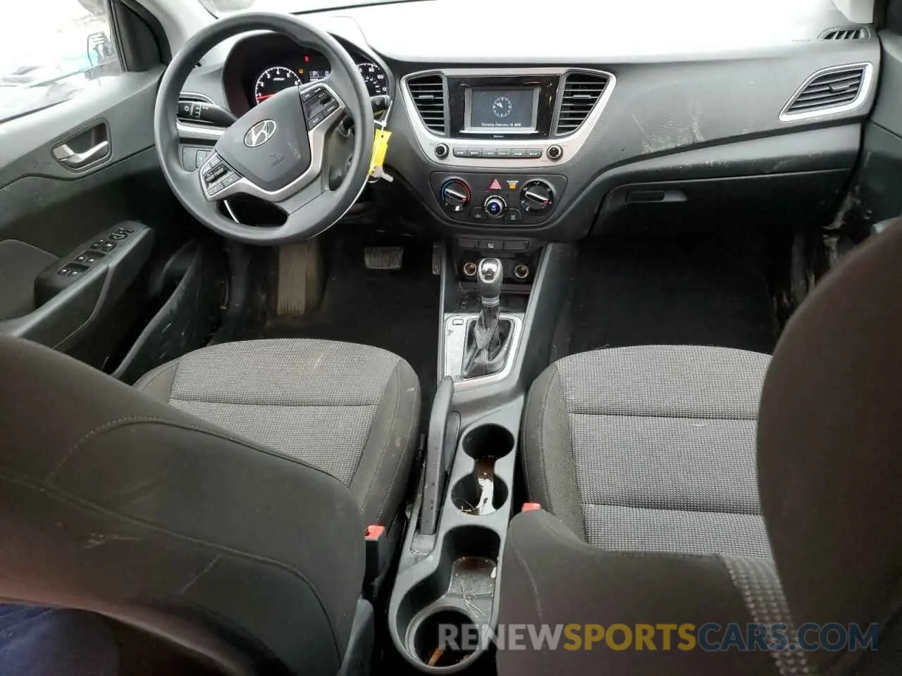 8 Photograph of a damaged car 3KPC24A6XME138675 HYUNDAI ACCENT 2021