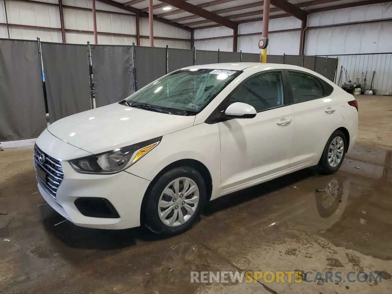 1 Photograph of a damaged car 3KPC24A6XME139180 HYUNDAI ACCENT 2021