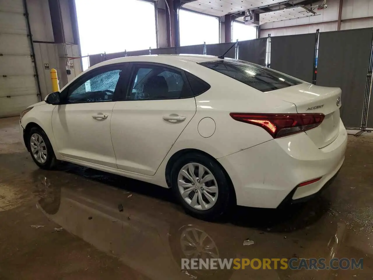2 Photograph of a damaged car 3KPC24A6XME139180 HYUNDAI ACCENT 2021