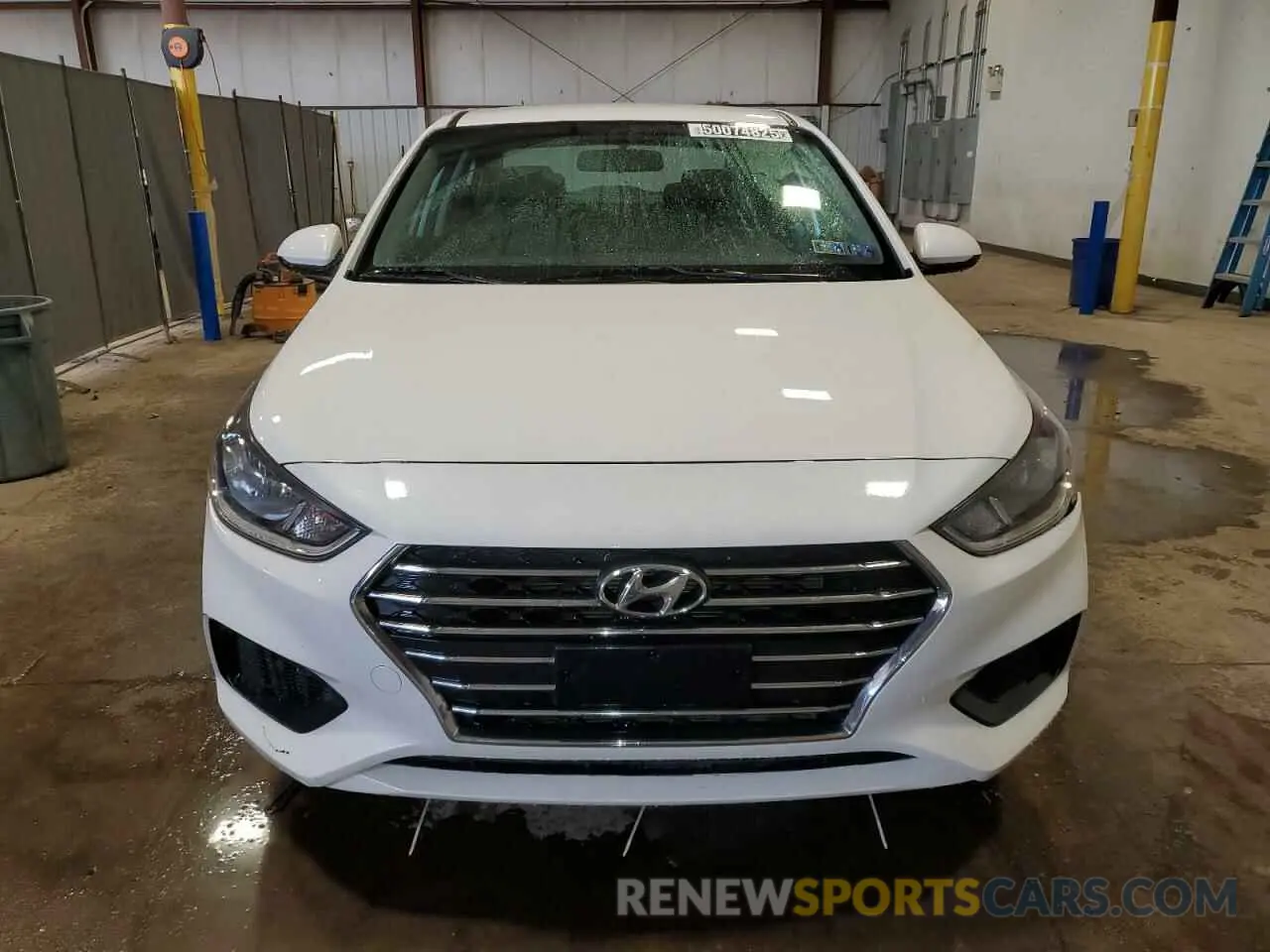 5 Photograph of a damaged car 3KPC24A6XME139180 HYUNDAI ACCENT 2021