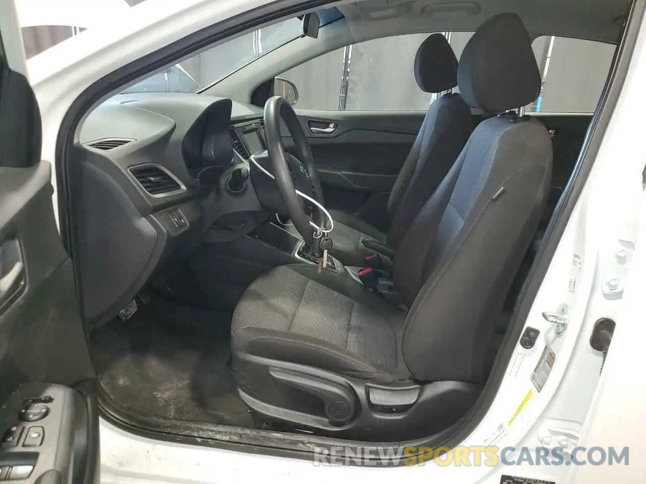 7 Photograph of a damaged car 3KPC24A6XME139180 HYUNDAI ACCENT 2021