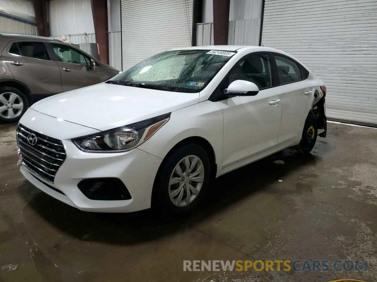 1 Photograph of a damaged car 3KPC24A6XME148168 HYUNDAI ACCENT 2021