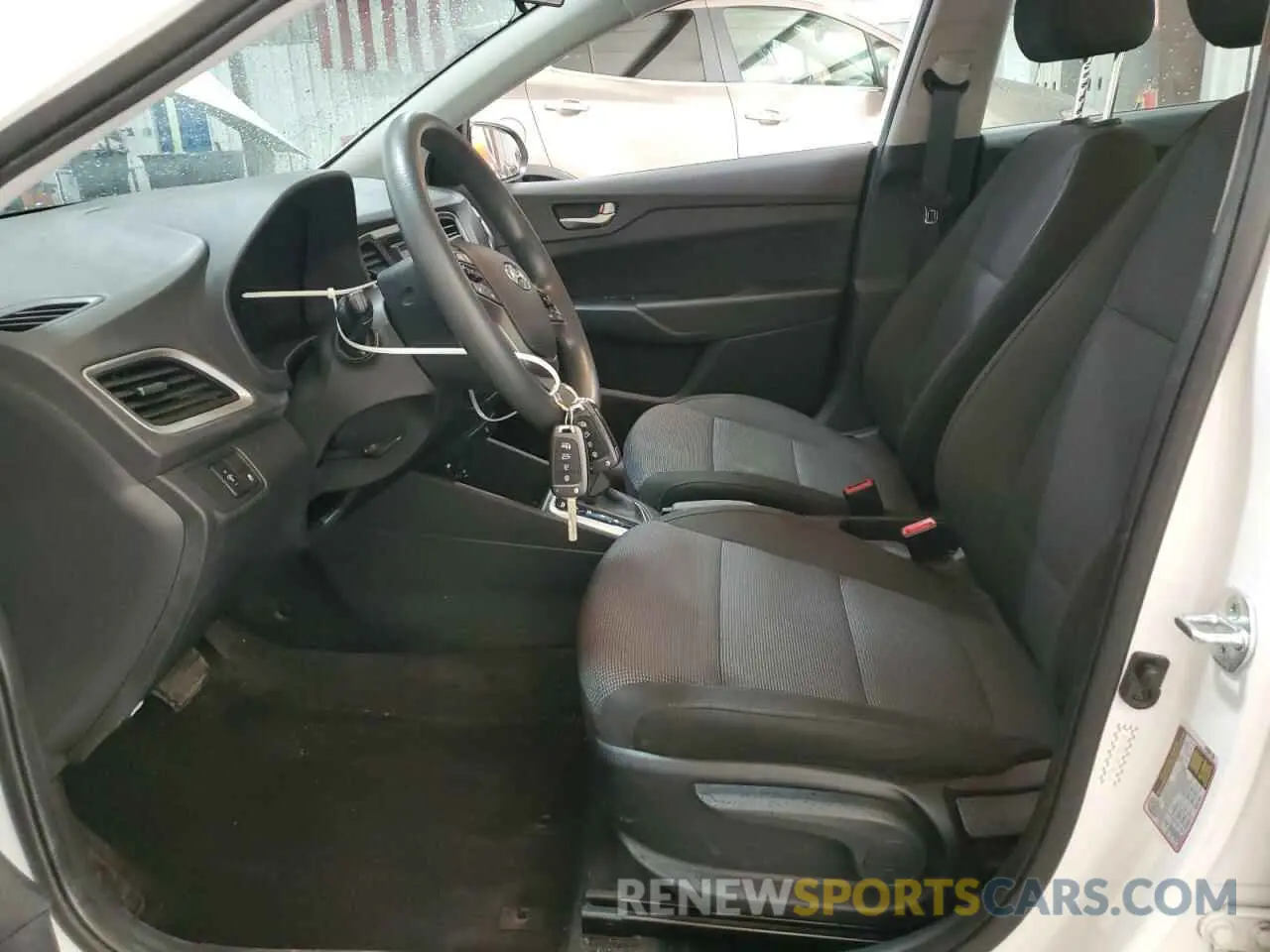 7 Photograph of a damaged car 3KPC24A6XME148168 HYUNDAI ACCENT 2021
