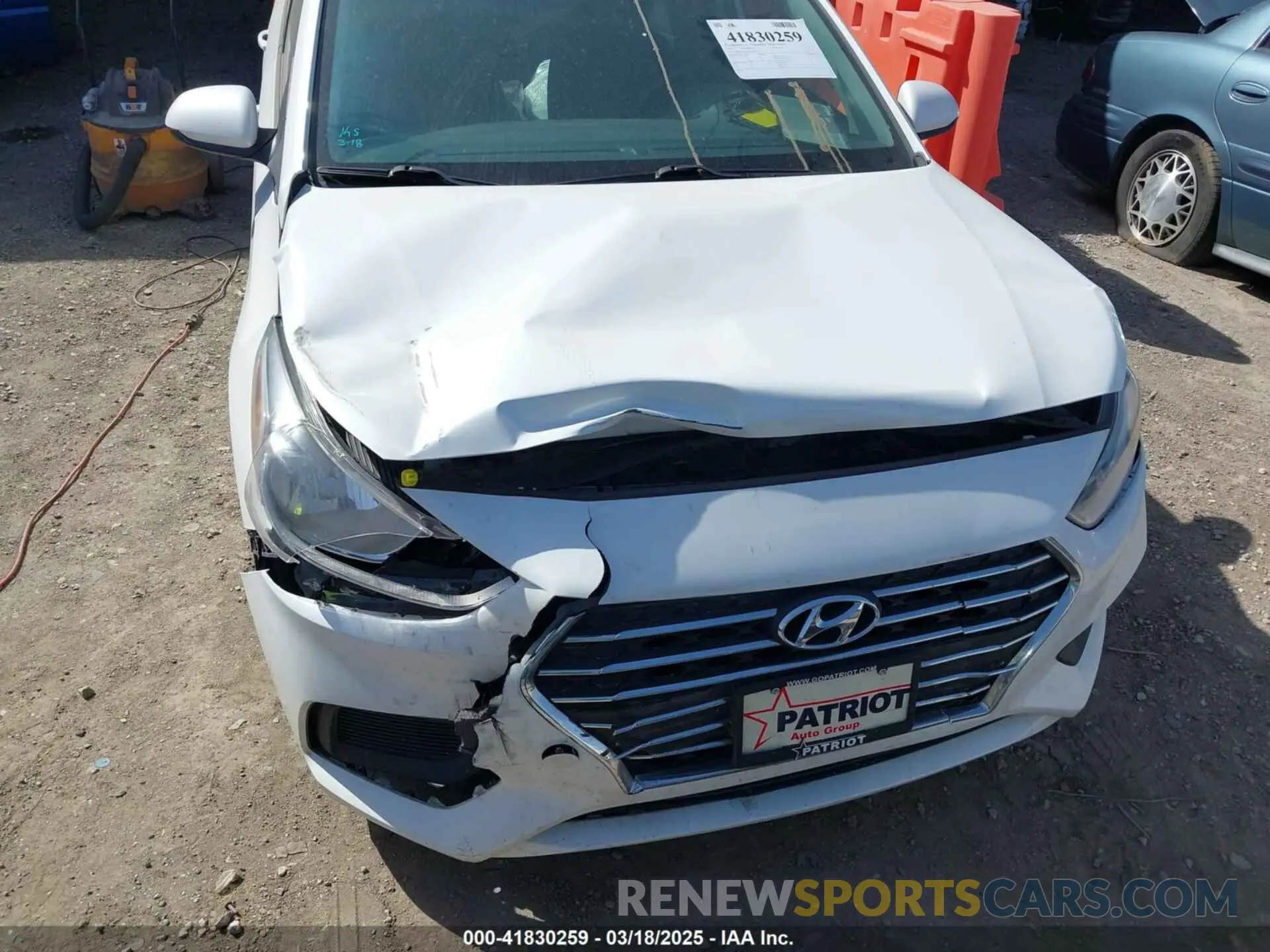 12 Фотография поврежденного автомобиля 3KPC24A6XME148378 HYUNDAI ACCENT 2021