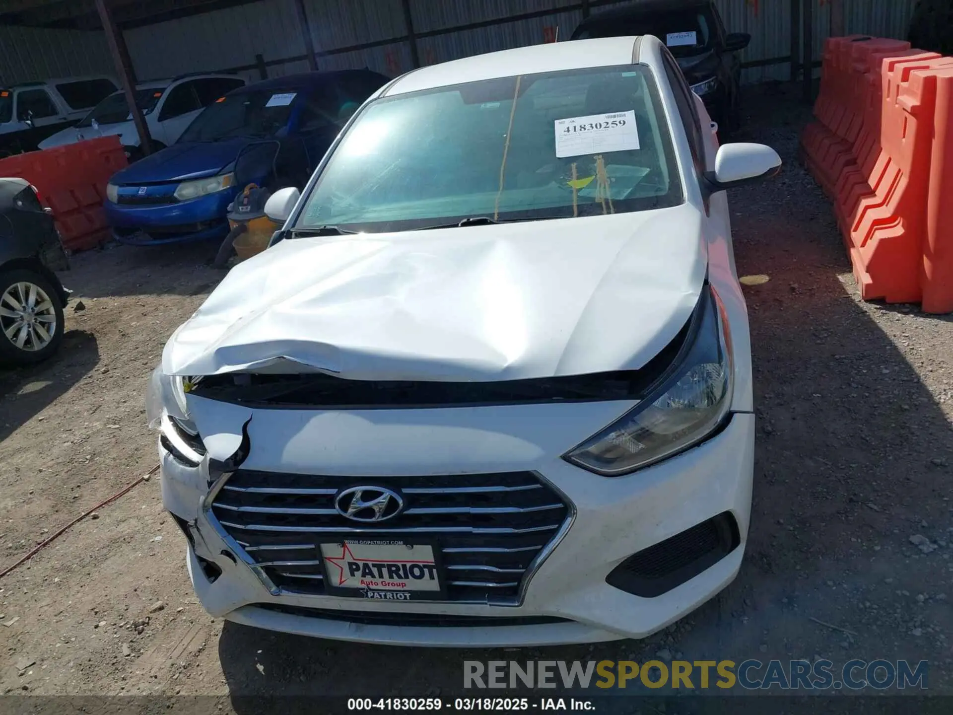 13 Фотография поврежденного автомобиля 3KPC24A6XME148378 HYUNDAI ACCENT 2021