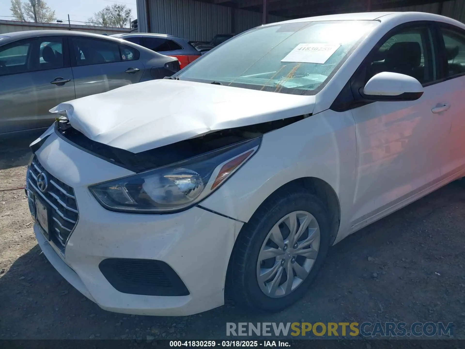 21 Фотография поврежденного автомобиля 3KPC24A6XME148378 HYUNDAI ACCENT 2021