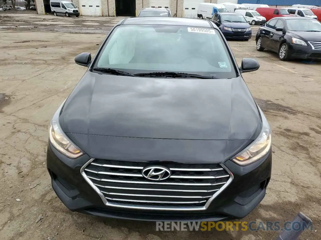 5 Photograph of a damaged car 3KPC24A6XME153001 HYUNDAI ACCENT 2021