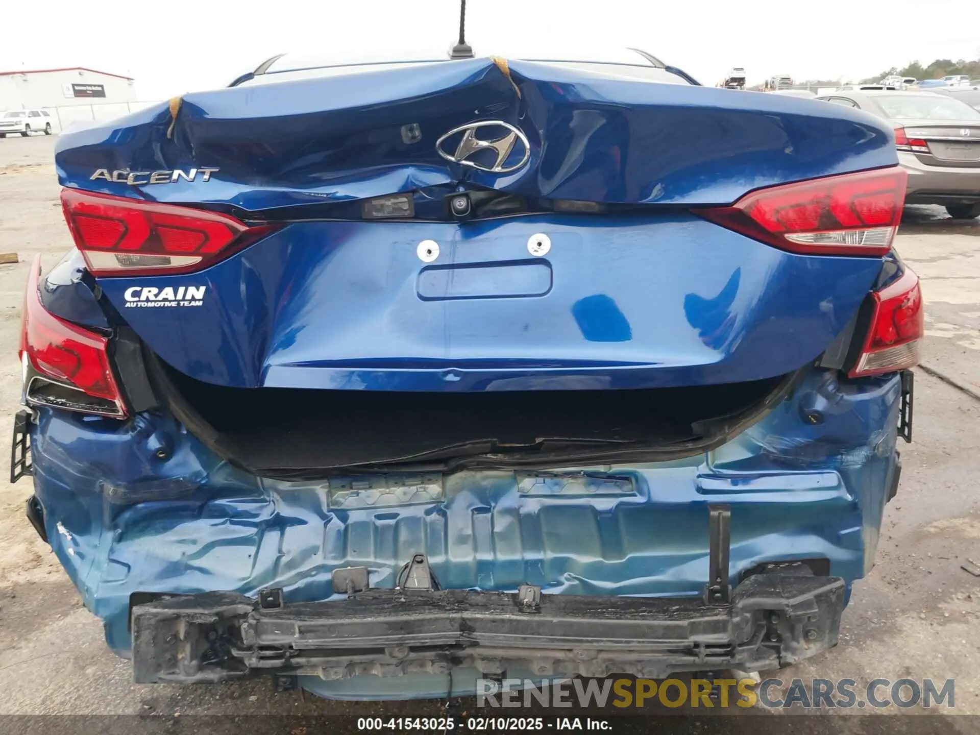 6 Фотография поврежденного автомобиля 3KPC34A6XME144957 HYUNDAI ACCENT 2021