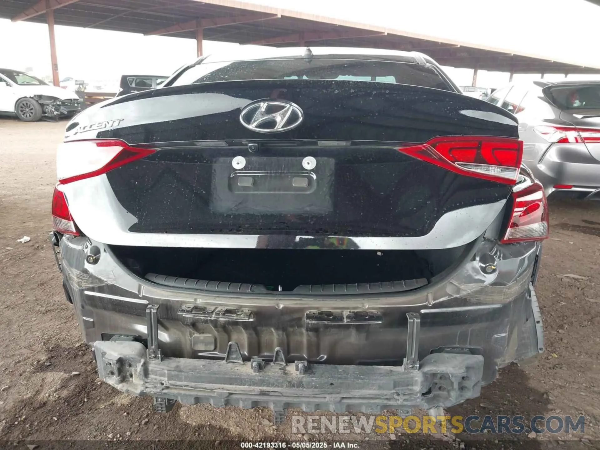 17 Фотография поврежденного автомобиля 3KPC24A60NE172870 HYUNDAI ACCENT 2022