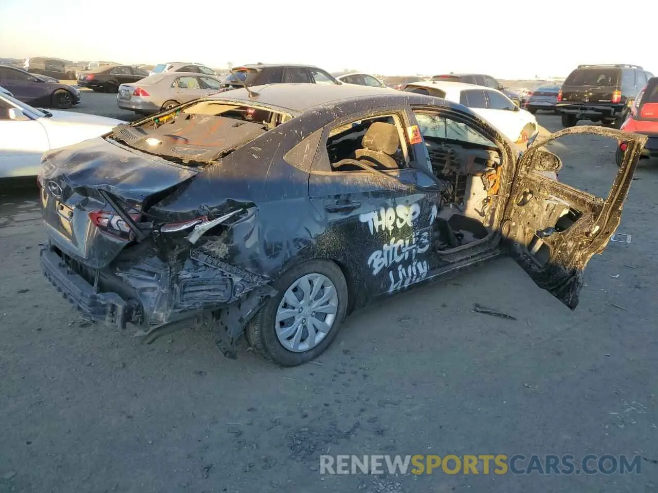 3 Photograph of a damaged car 3KPC24A60NE174196 HYUNDAI ACCENT 2022