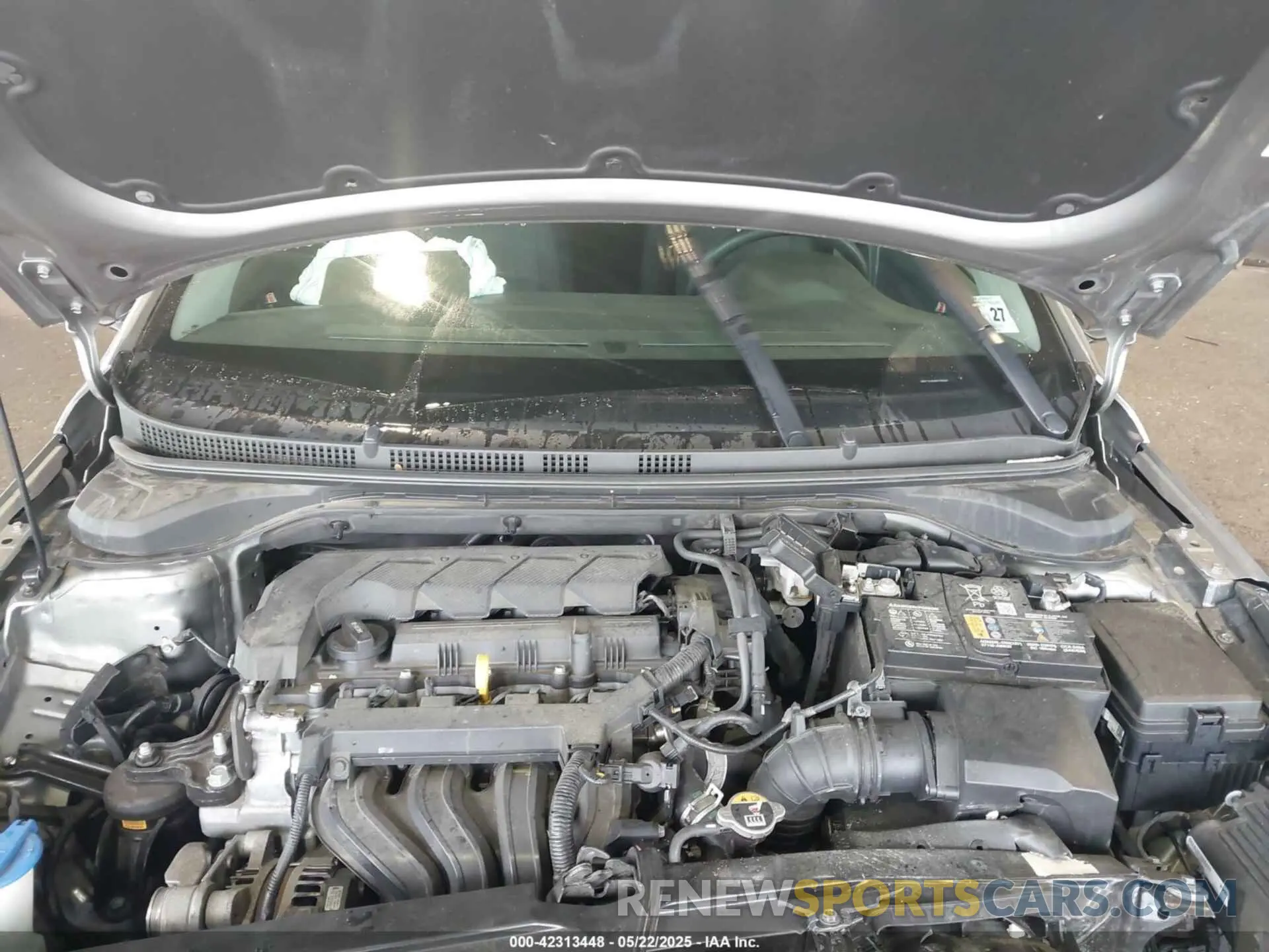 10 Photograph of a damaged car 3KPC24A60NE179043 HYUNDAI ACCENT 2022