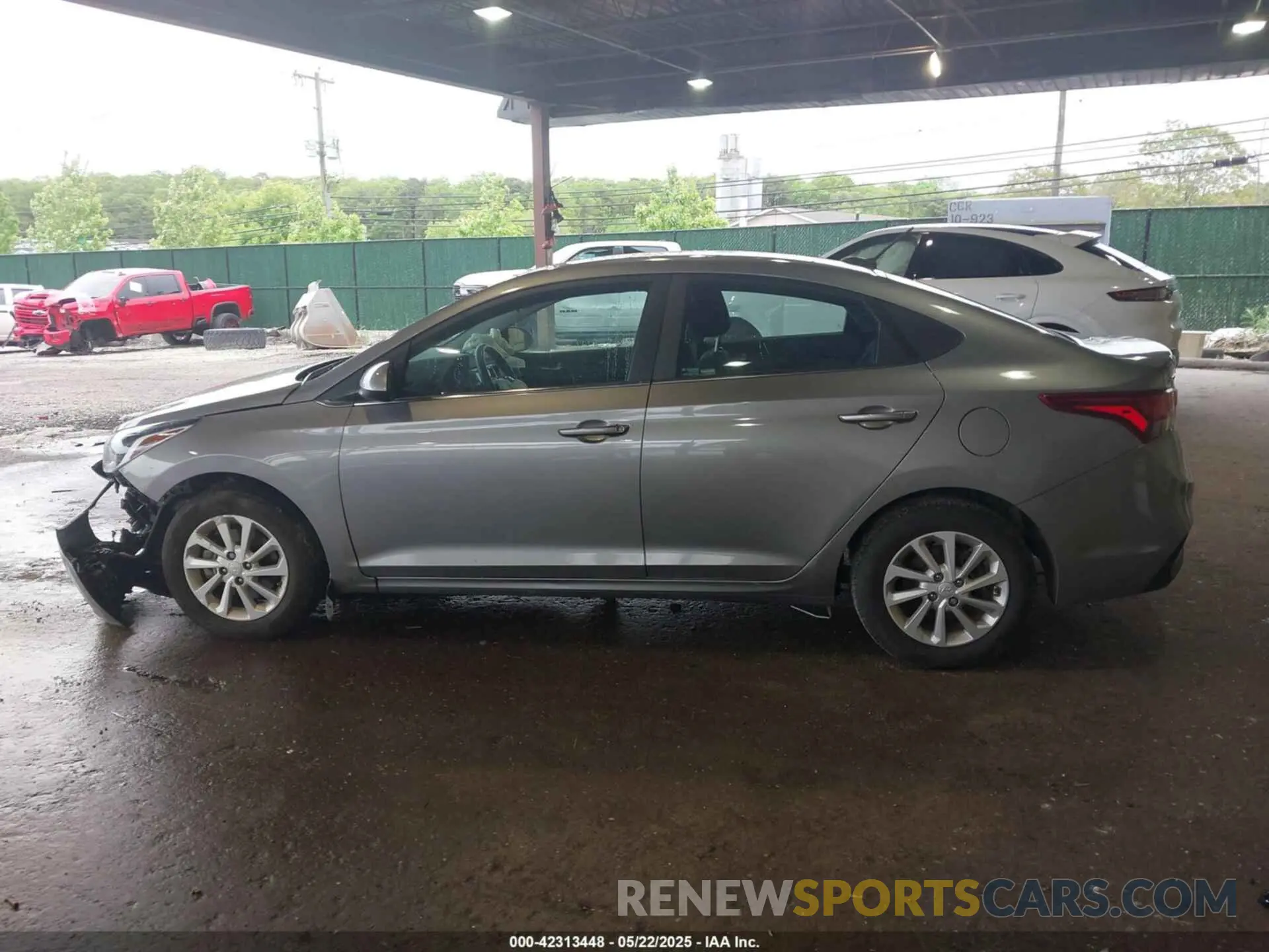 15 Photograph of a damaged car 3KPC24A60NE179043 HYUNDAI ACCENT 2022