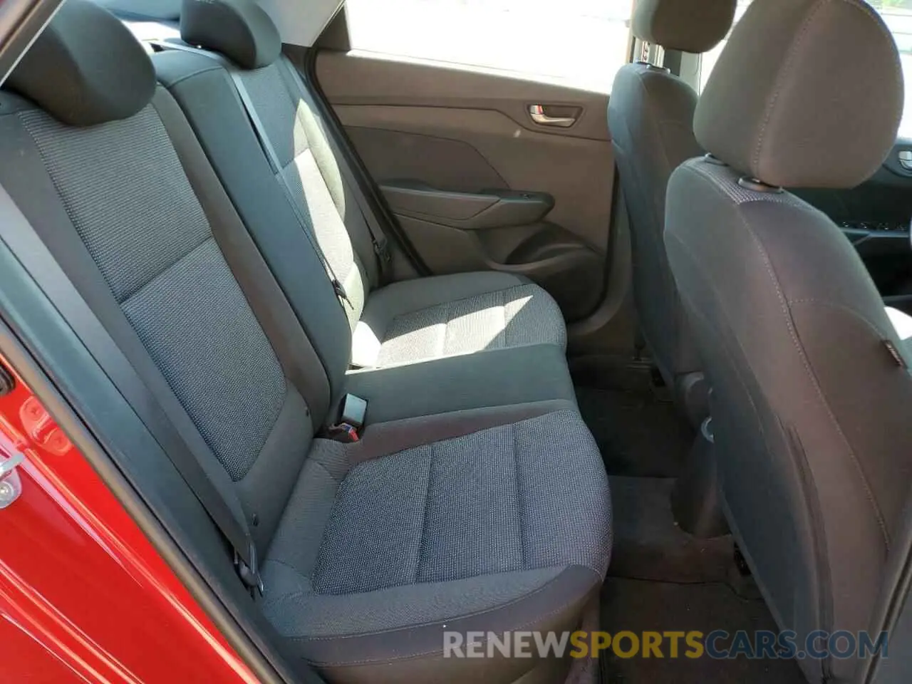 10 Photograph of a damaged car 3KPC24A61NE159271 HYUNDAI ACCENT 2022