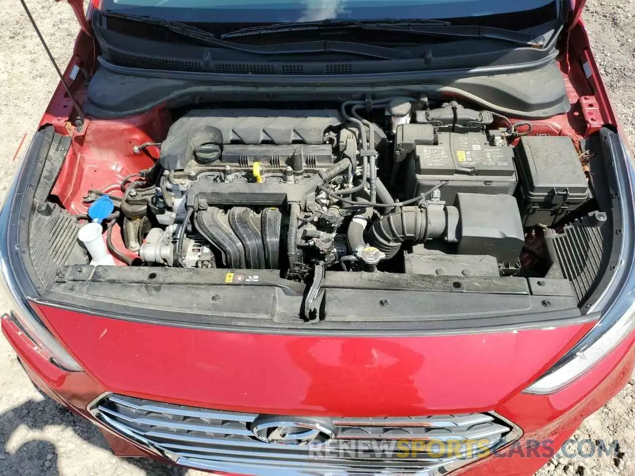 11 Photograph of a damaged car 3KPC24A61NE159271 HYUNDAI ACCENT 2022