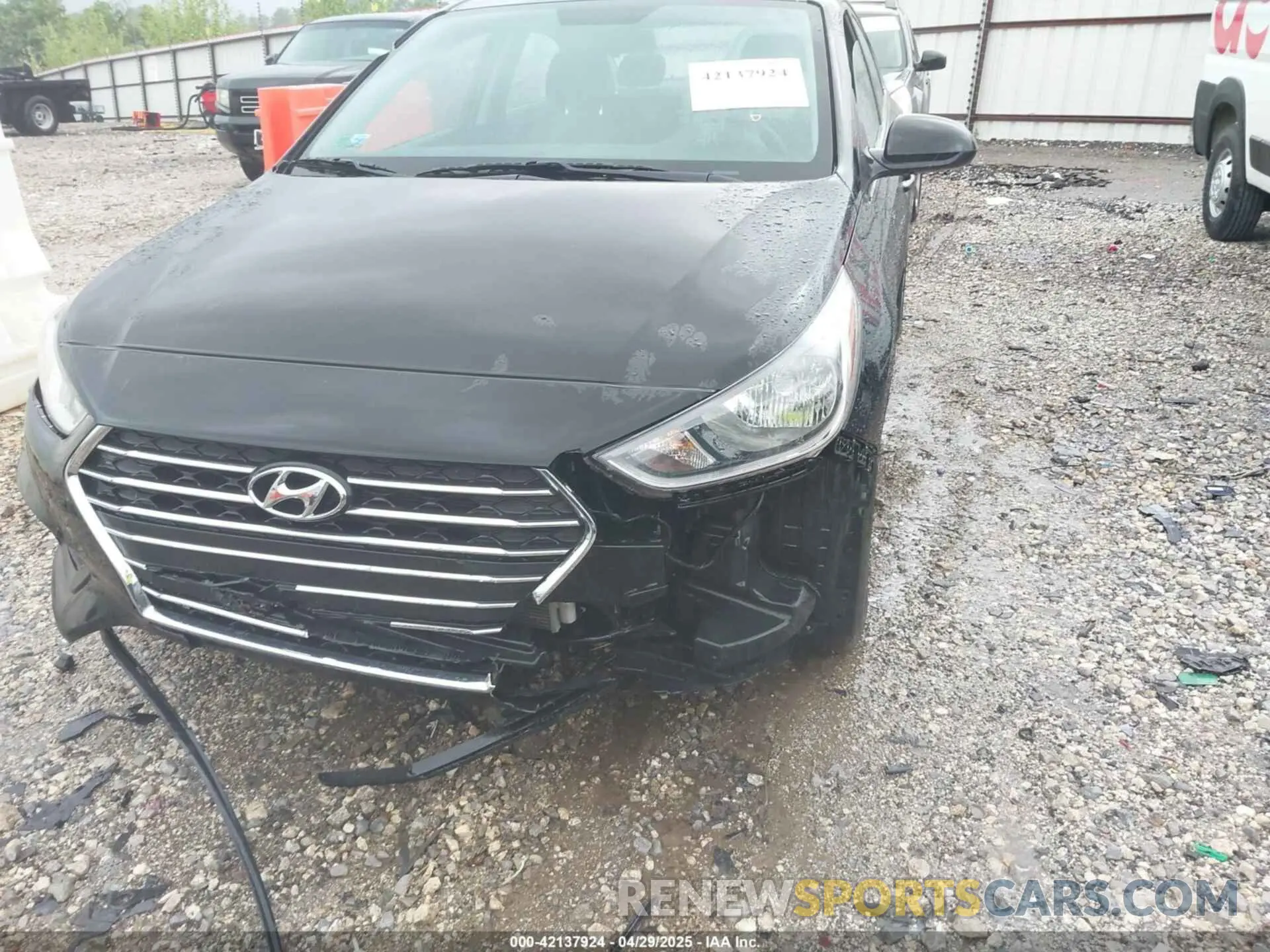 6 Photograph of a damaged car 3KPC24A61NE159979 HYUNDAI ACCENT 2022