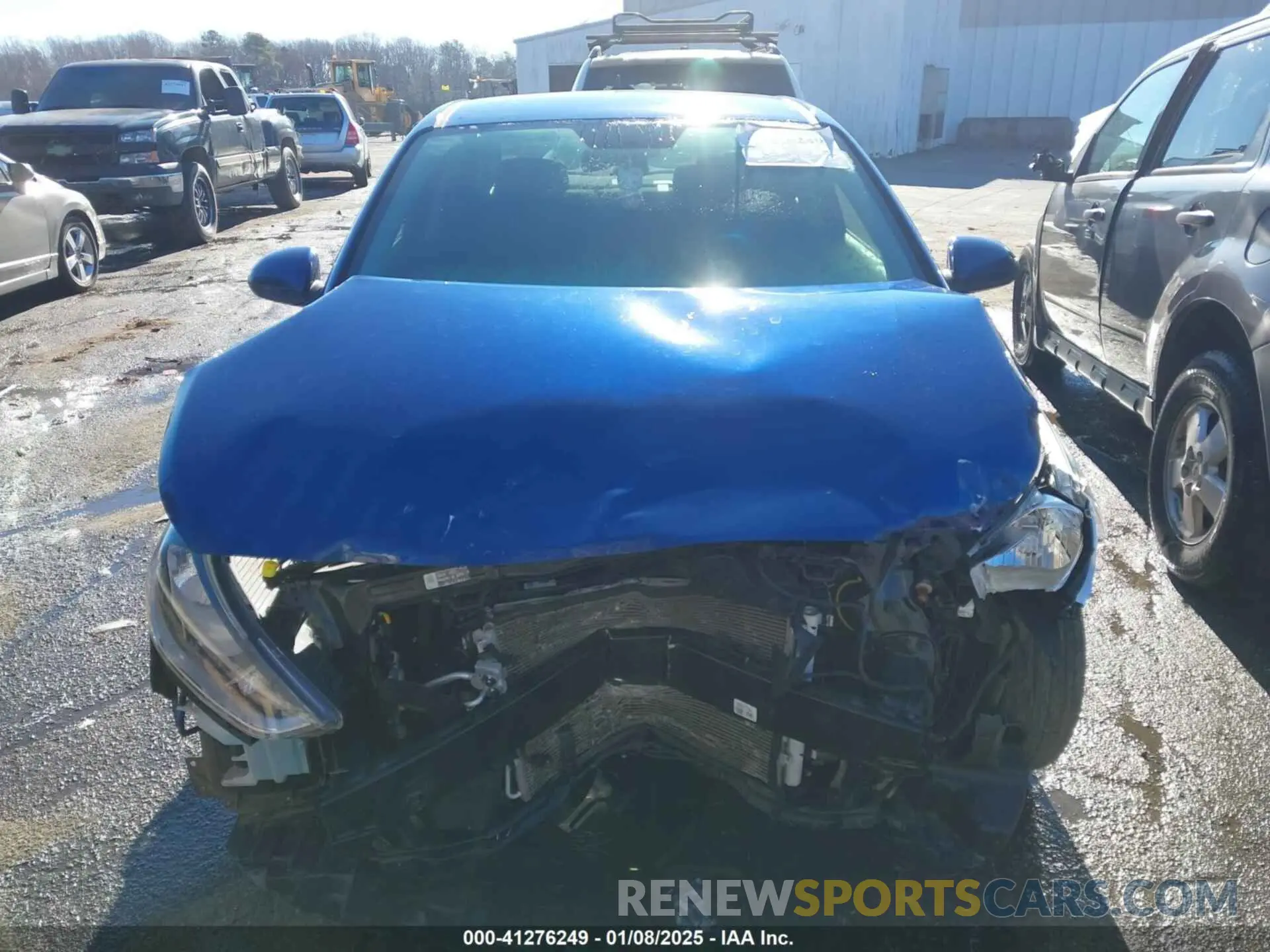 6 Photograph of a damaged car 3KPC24A61NE165247 HYUNDAI ACCENT 2022