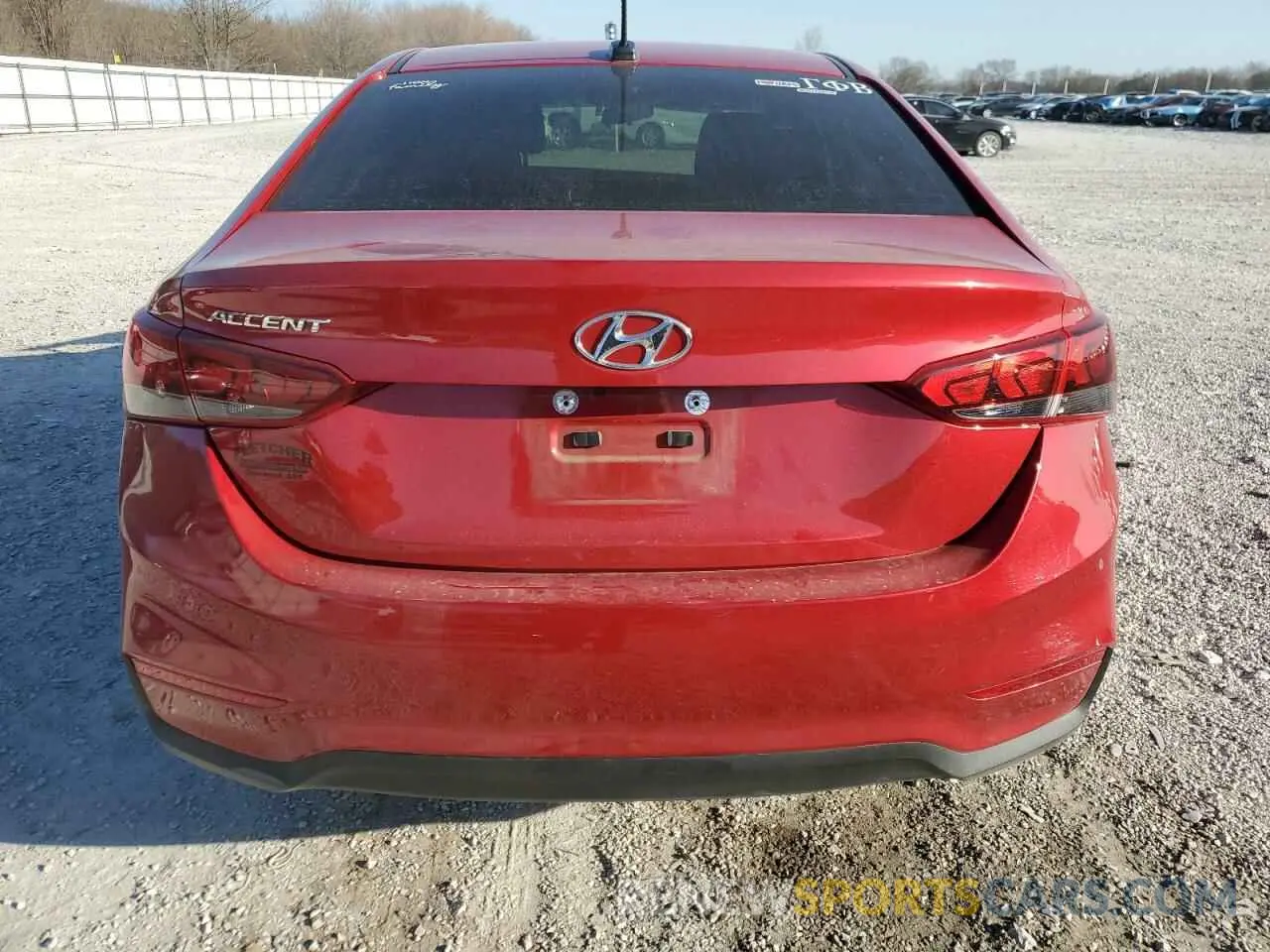 6 Фотография поврежденного автомобиля 3KPC24A61NE166303 HYUNDAI ACCENT 2022