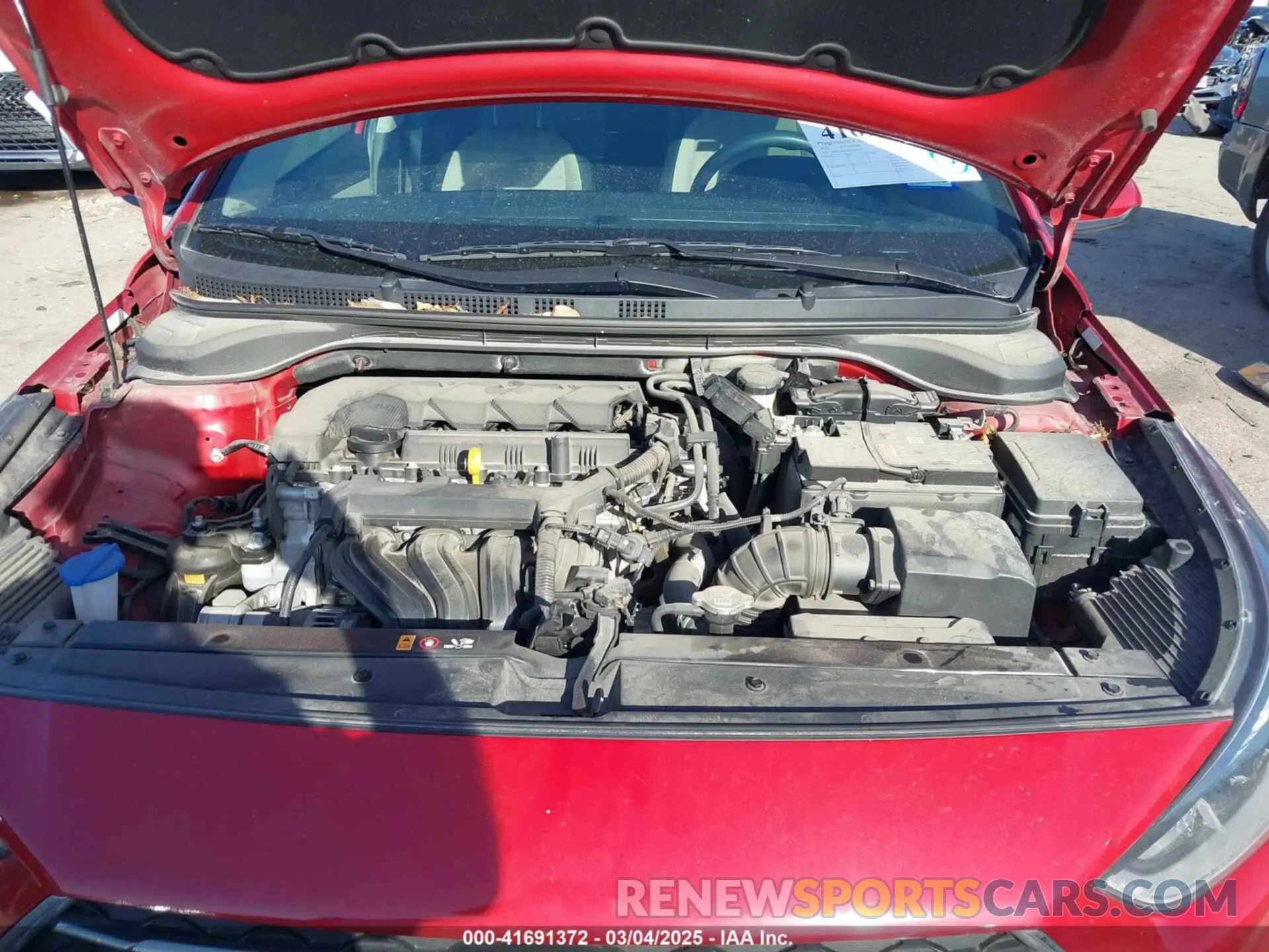 10 Фотография поврежденного автомобиля 3KPC24A61NE171677 HYUNDAI ACCENT 2022