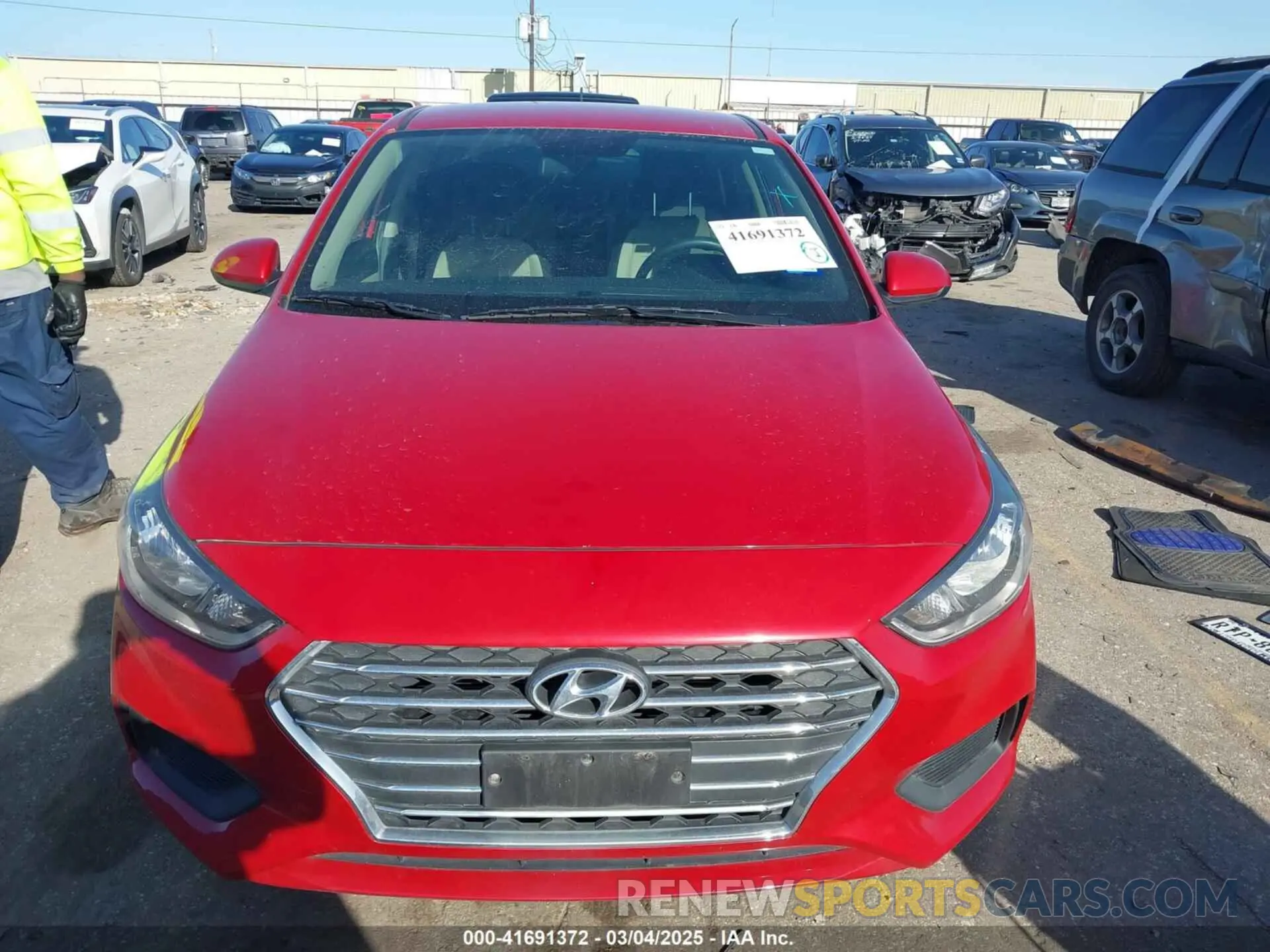 12 Фотография поврежденного автомобиля 3KPC24A61NE171677 HYUNDAI ACCENT 2022