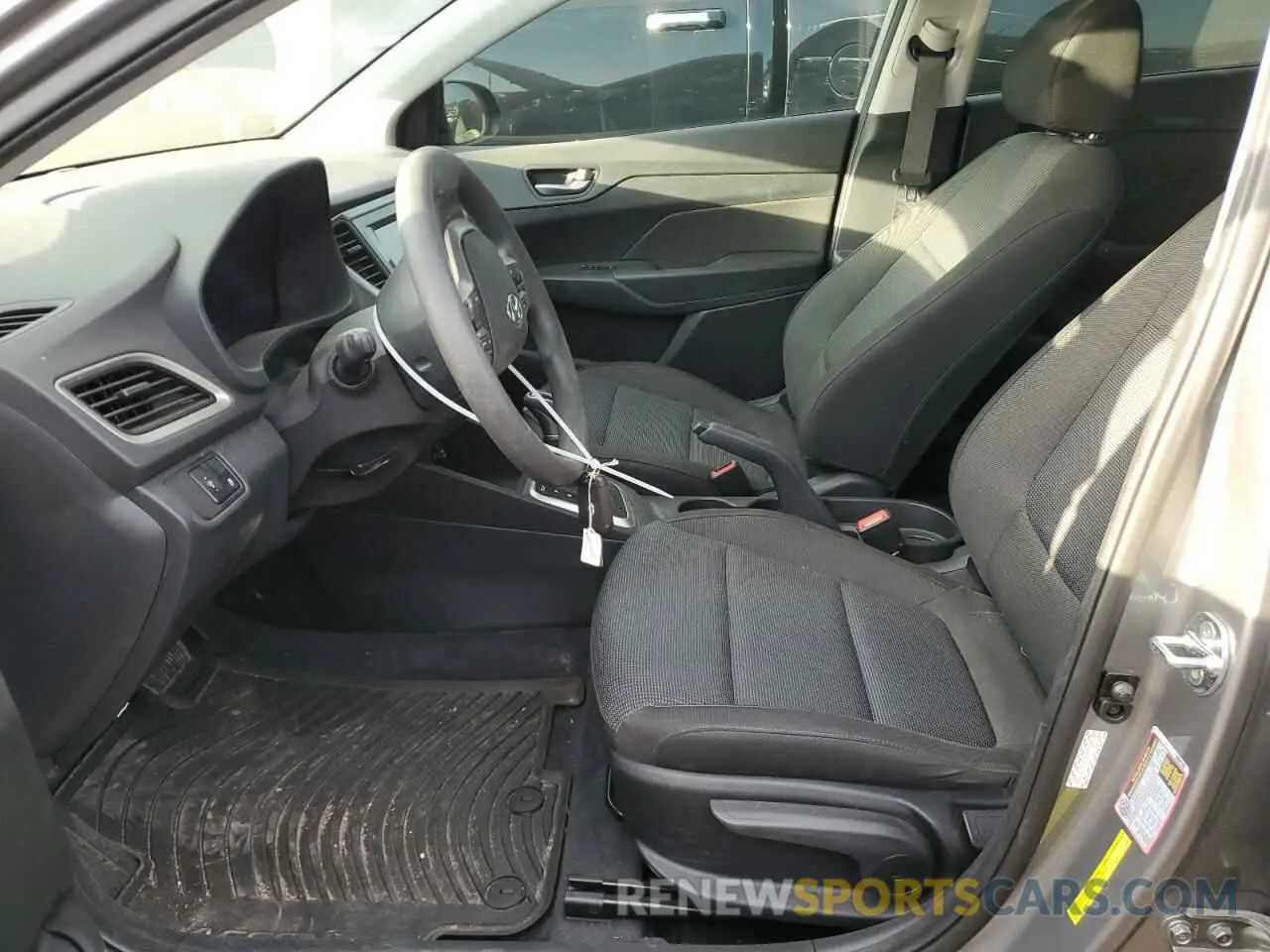 7 Фотография поврежденного автомобиля 3KPC24A61NE179326 HYUNDAI ACCENT 2022