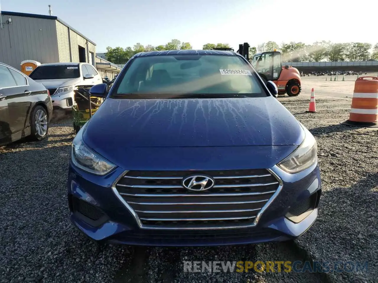5 Фотография поврежденного автомобиля 3KPC24A61NE183277 HYUNDAI ACCENT 2022